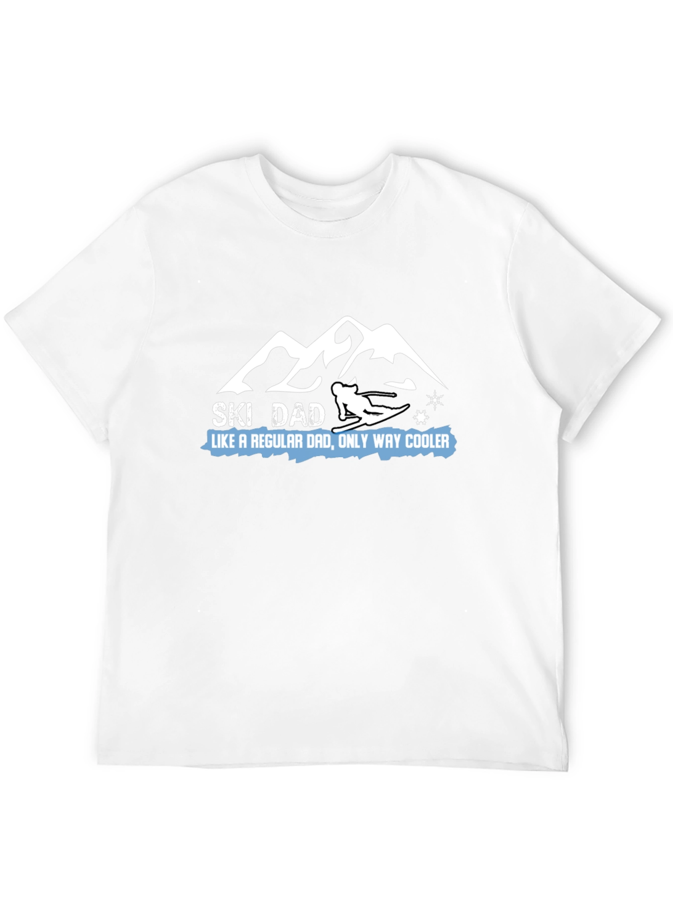 Ski Dad T-Shirt - Cool Fathers Day Tee