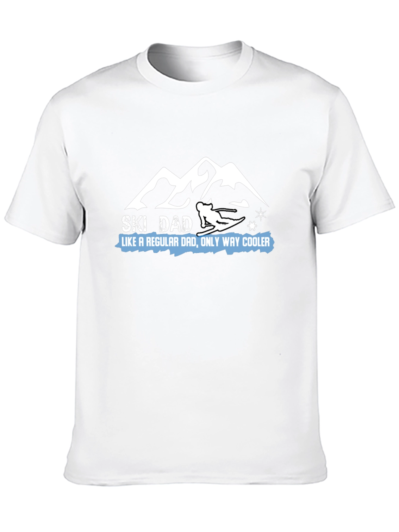 Ski Dad T-Shirt - Cool Fathers Day Tee