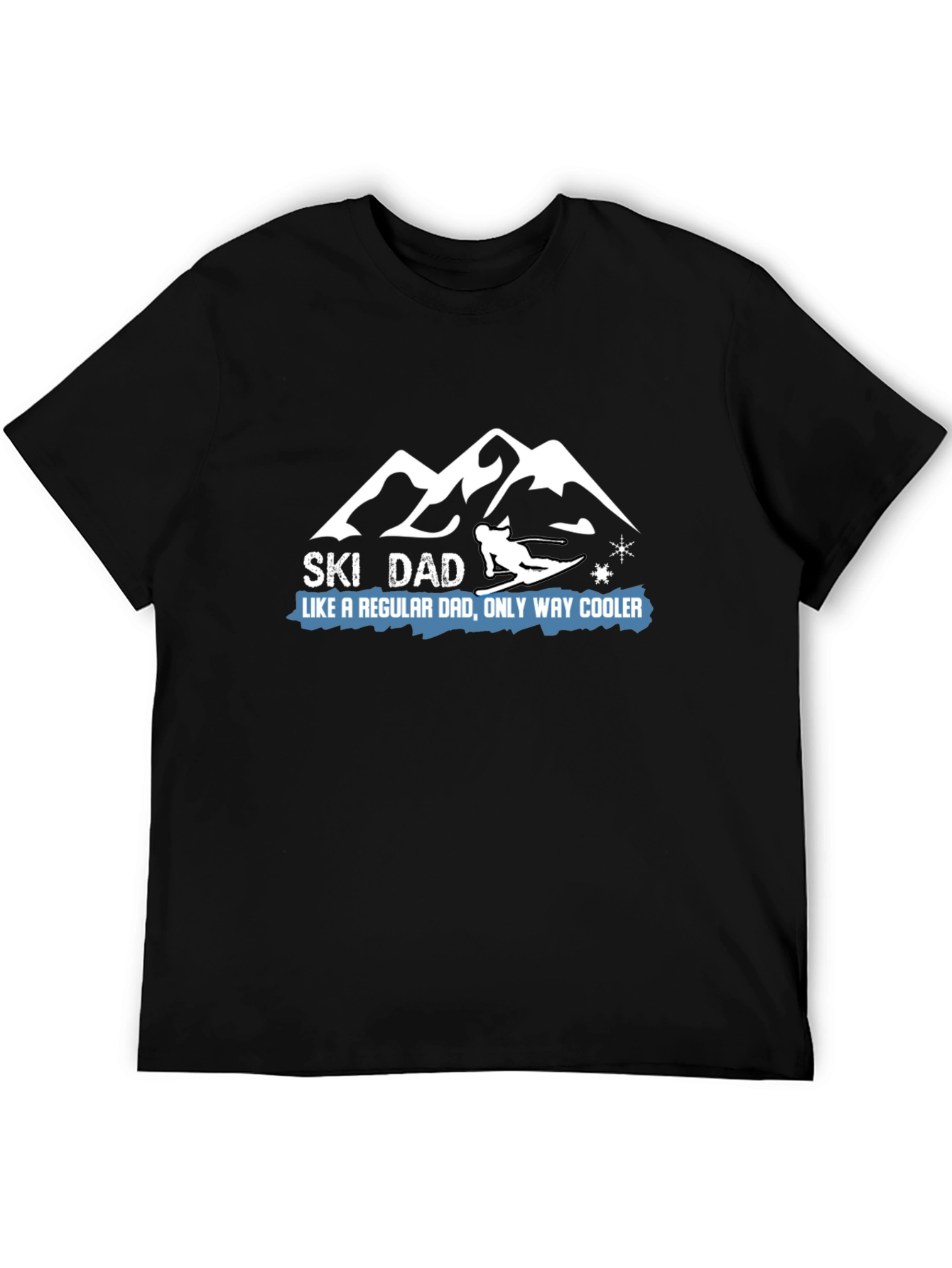 Ski Dad T-Shirt - Cool Fathers Day Tee