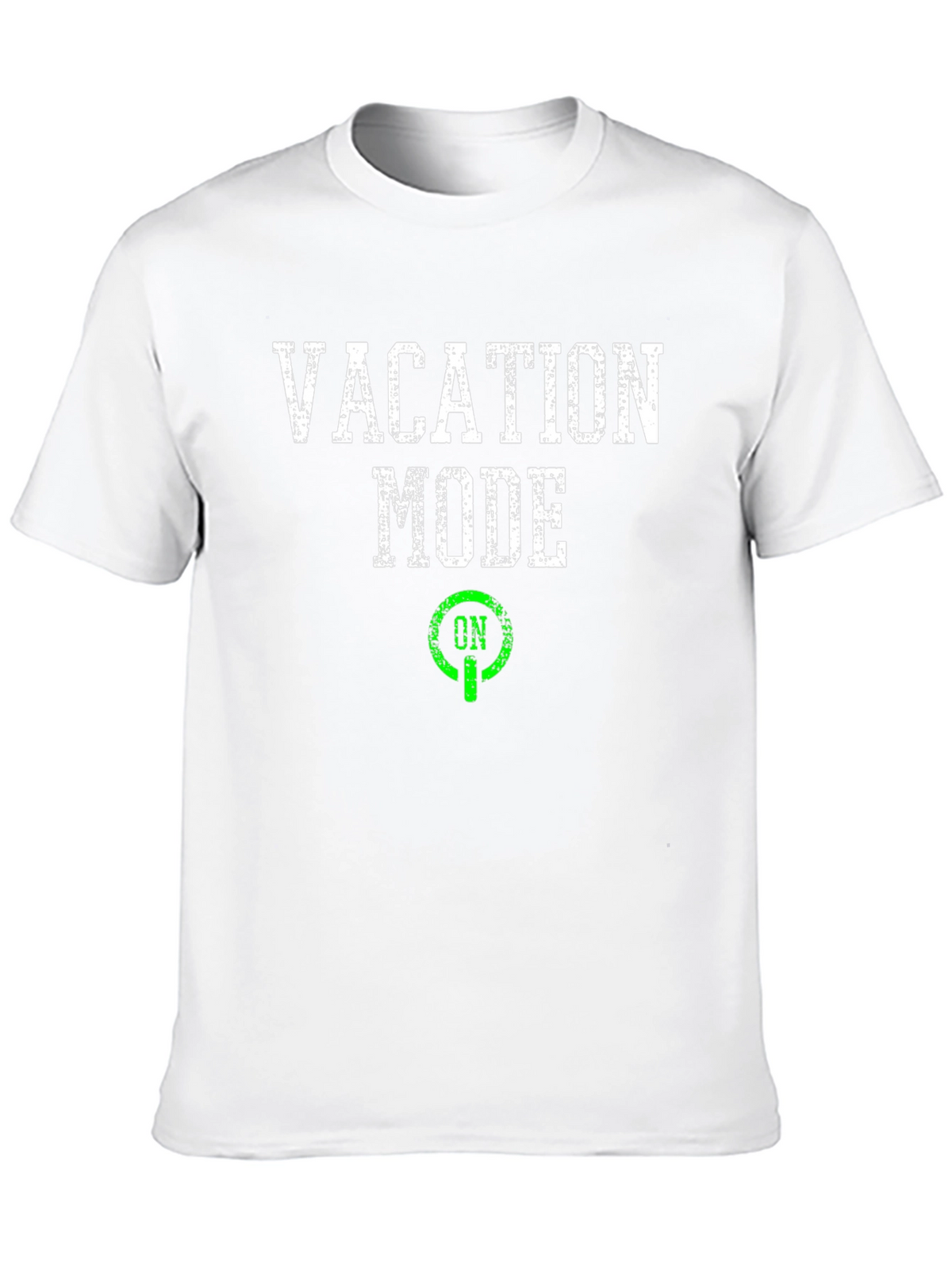 Vacation Mode On Black Graphic T-Shirt