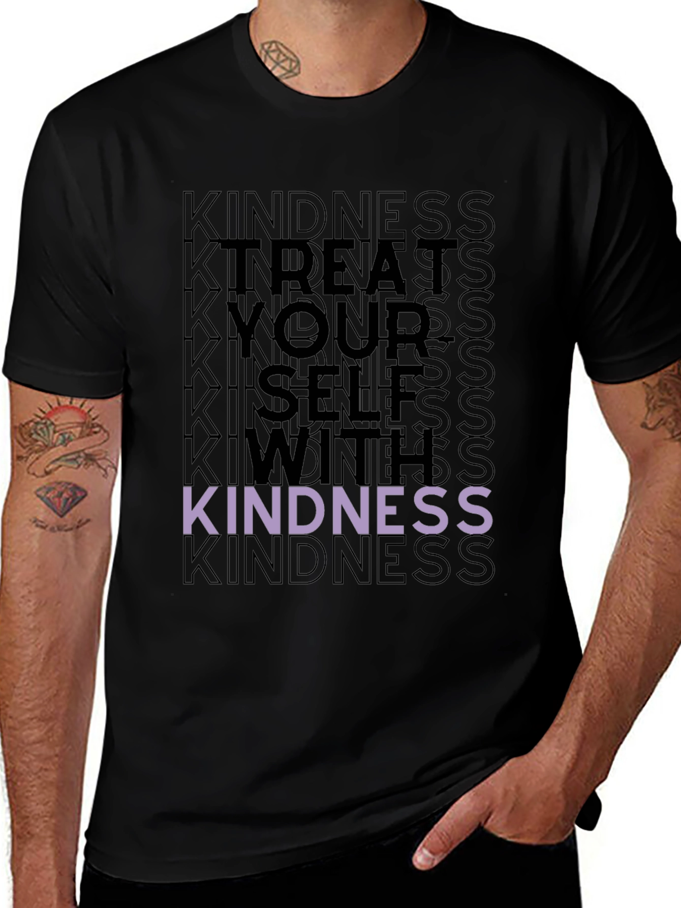 Kindness T-Shirt - Treat Yourself With Kindness