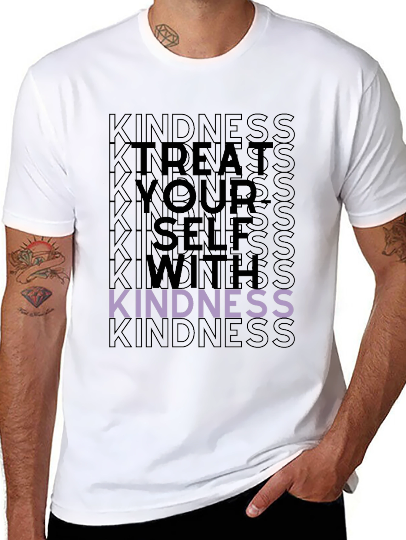 Kindness T-Shirt - Treat Yourself With Kindness