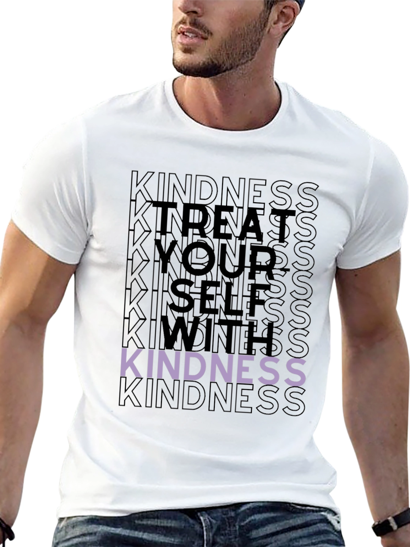 Kindness T-Shirt - Treat Yourself With Kindness