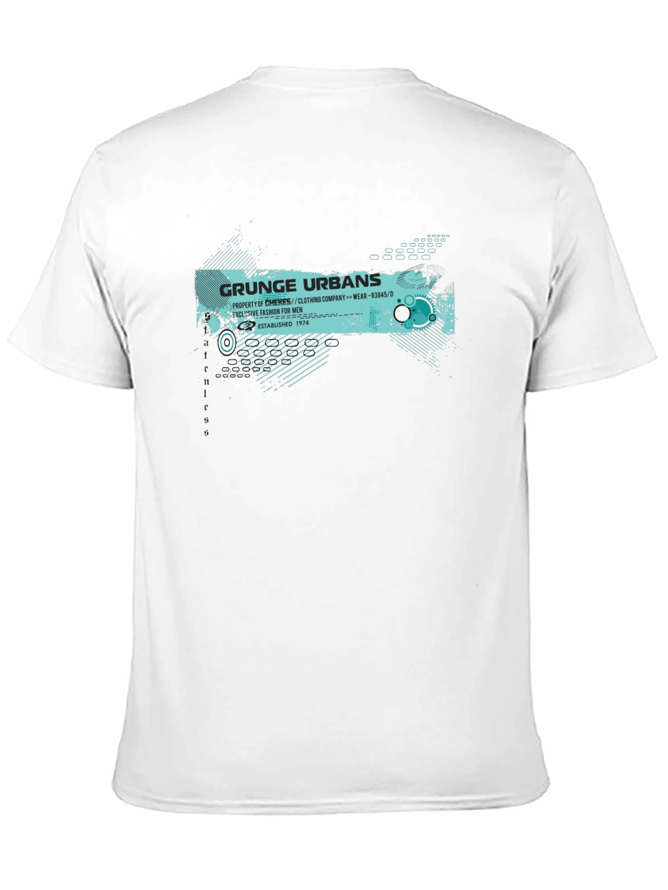 Grunge Urbans Graphic Tee - Mens Fashion