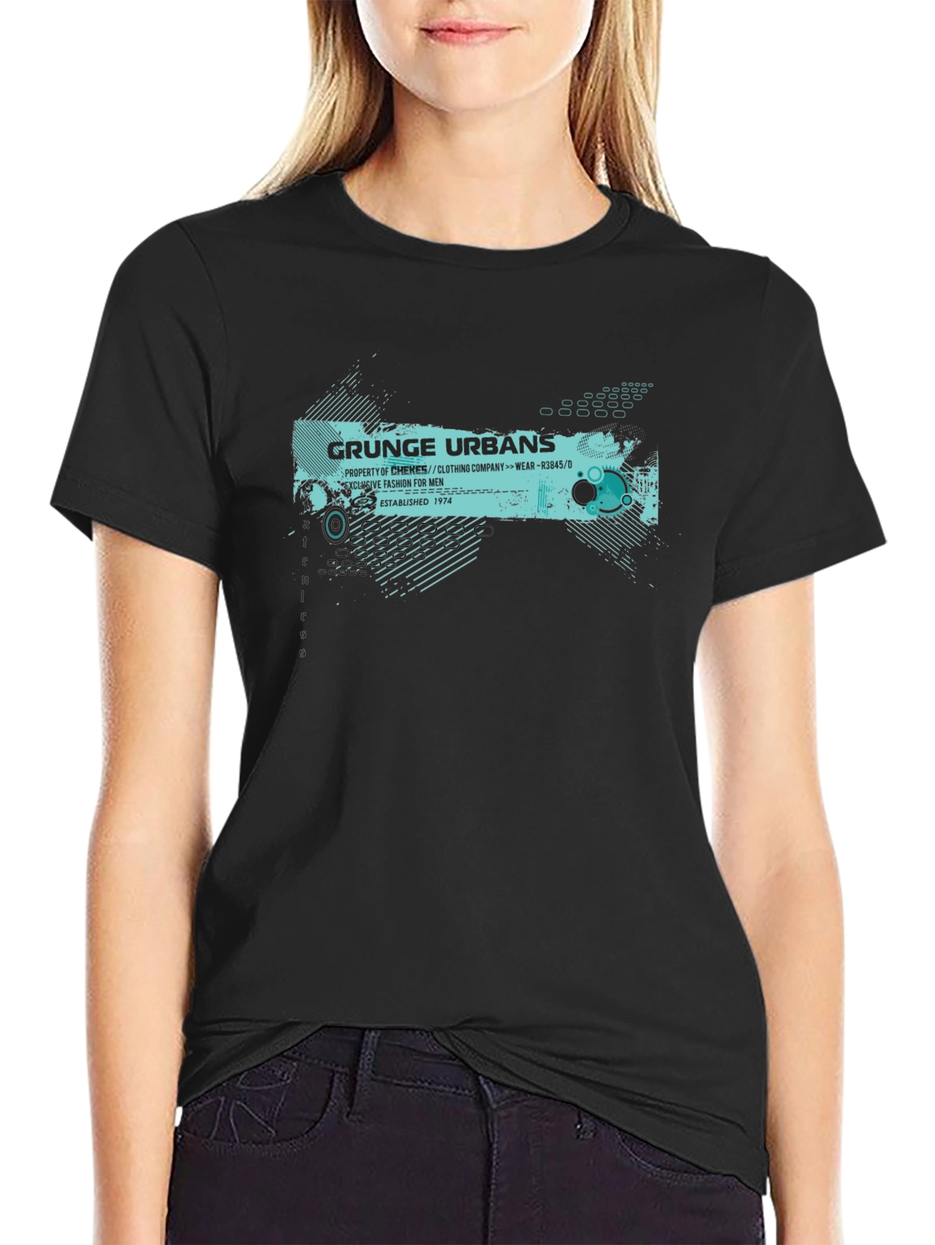 Grunge Urbans Graphic Tee - Mens Fashion