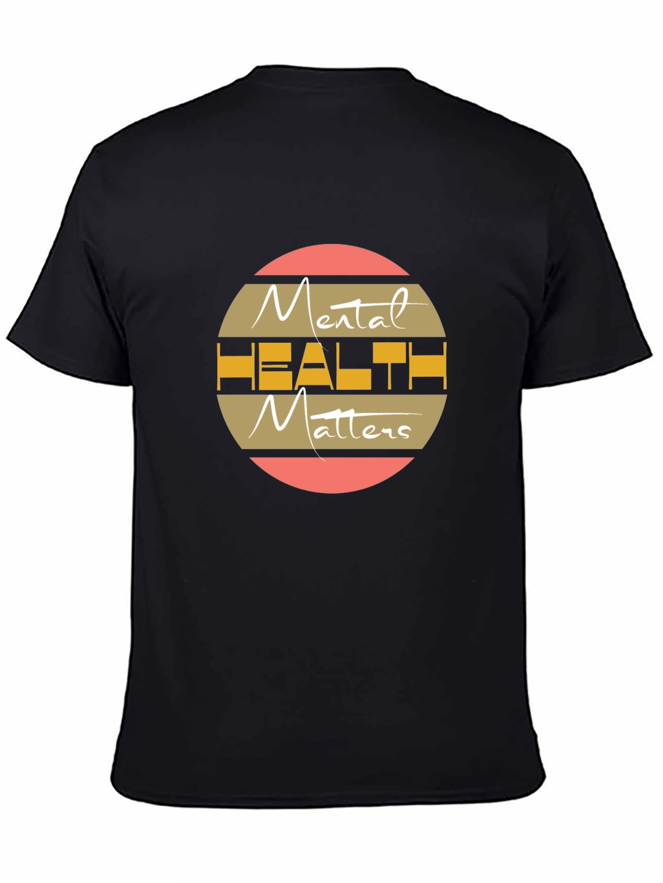 Mental Health Matters Graphic Tee - Black