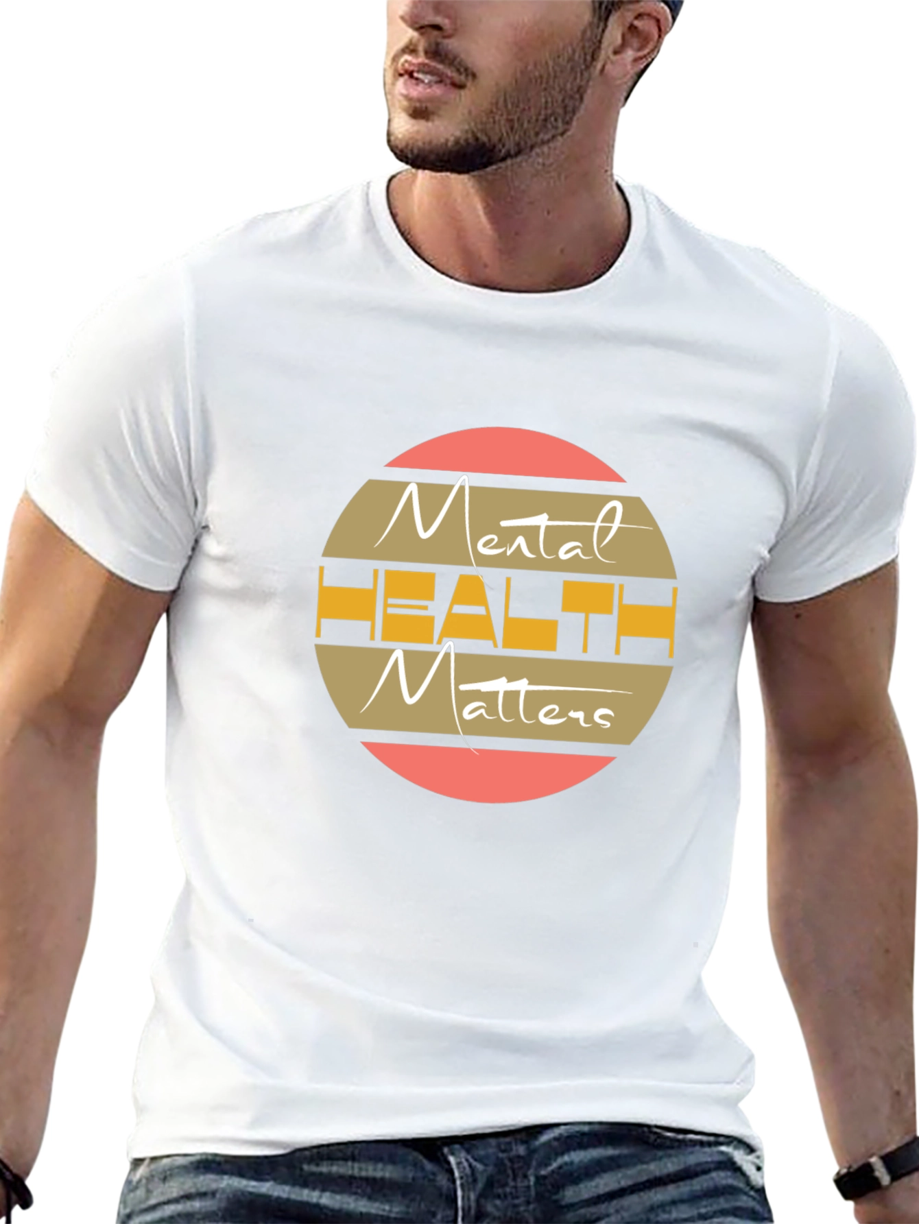 Mental Health Matters Graphic Tee - Black