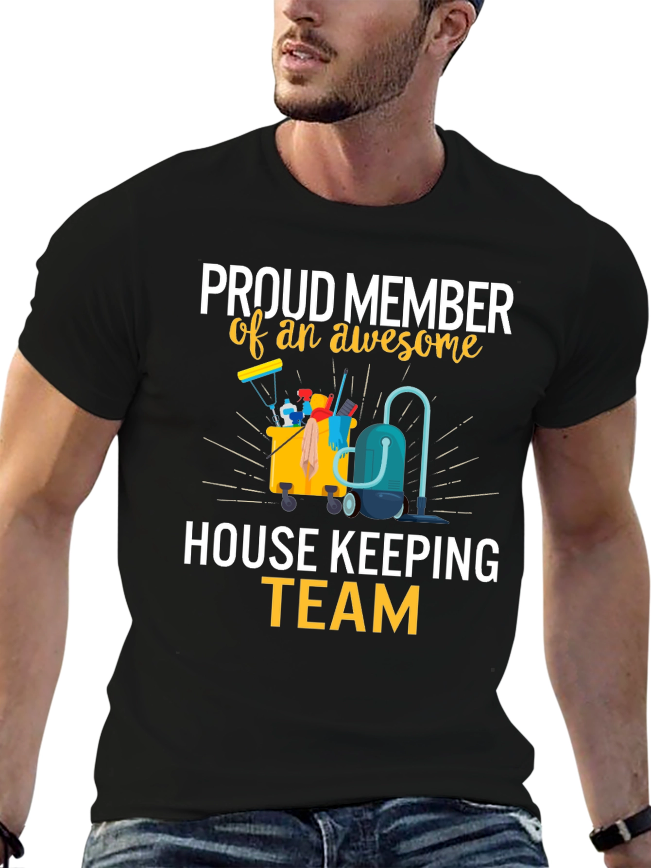 Proud House Keeping Team Member T-Shirt