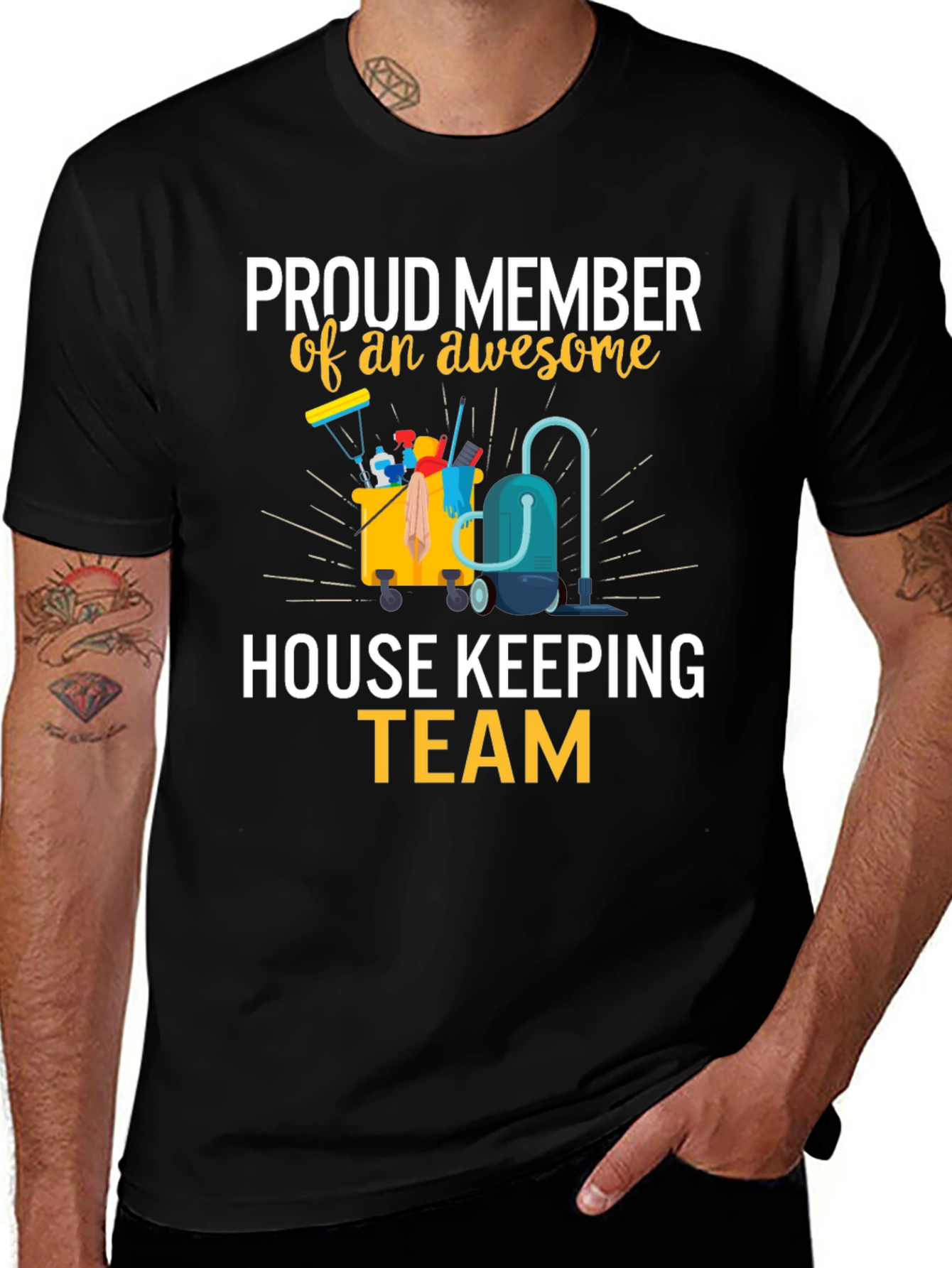 Proud House Keeping Team Member T-Shirt