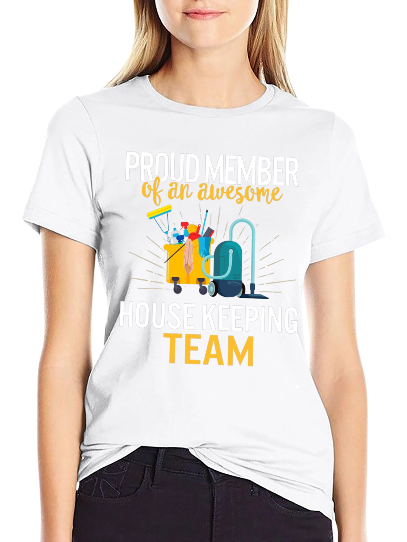 Proud House Keeping Team Member T-Shirt