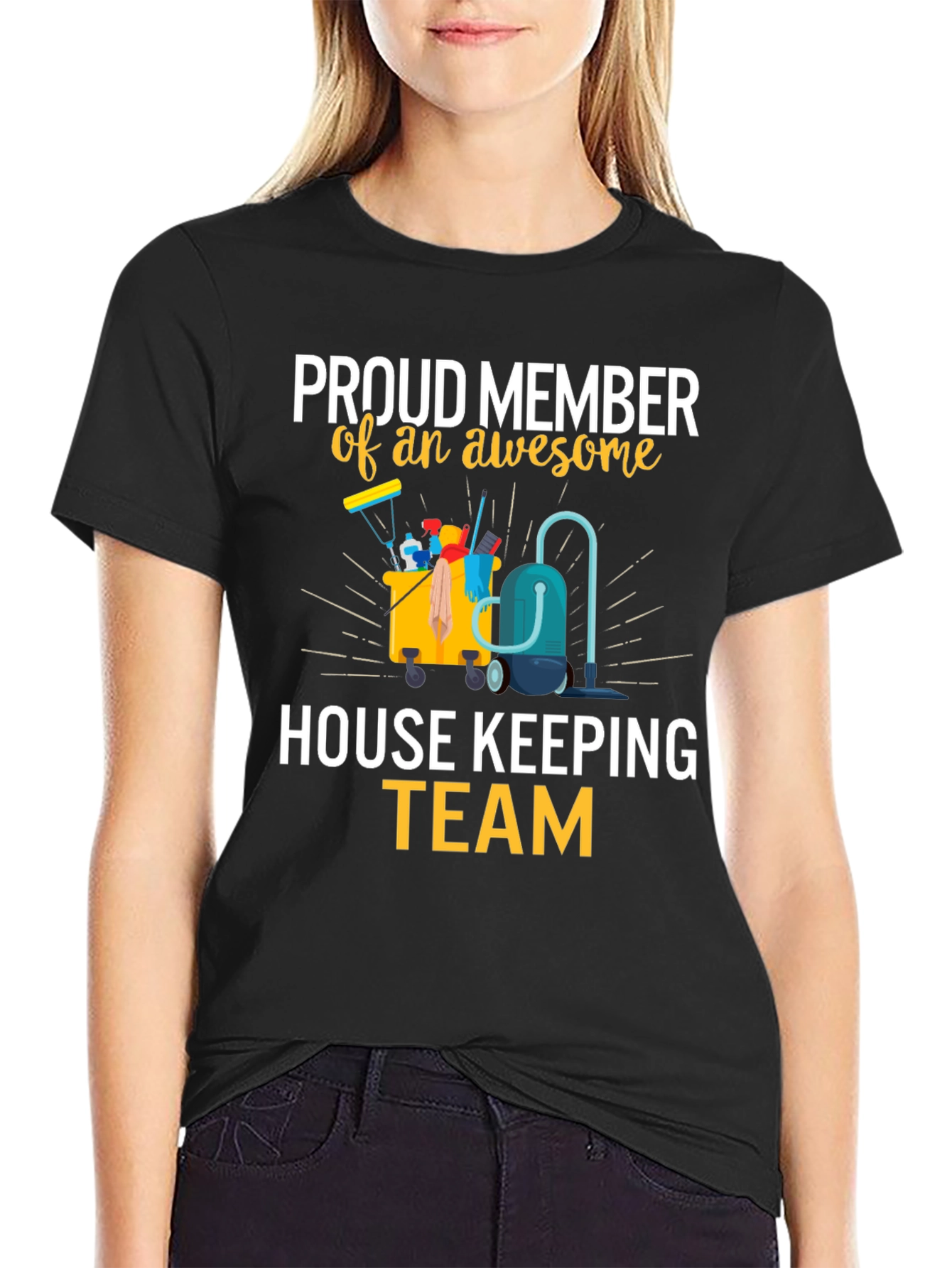 Proud House Keeping Team Member T-Shirt