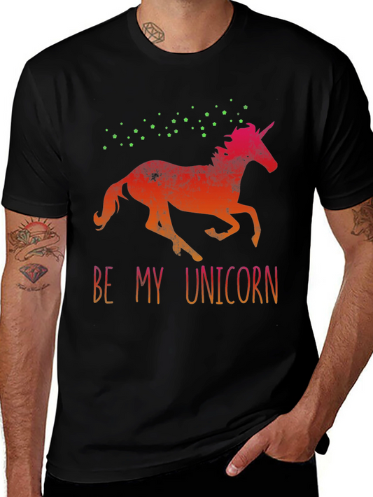 Be My Unicorn Graphic Tee - Fun & Stylish T-Shirt