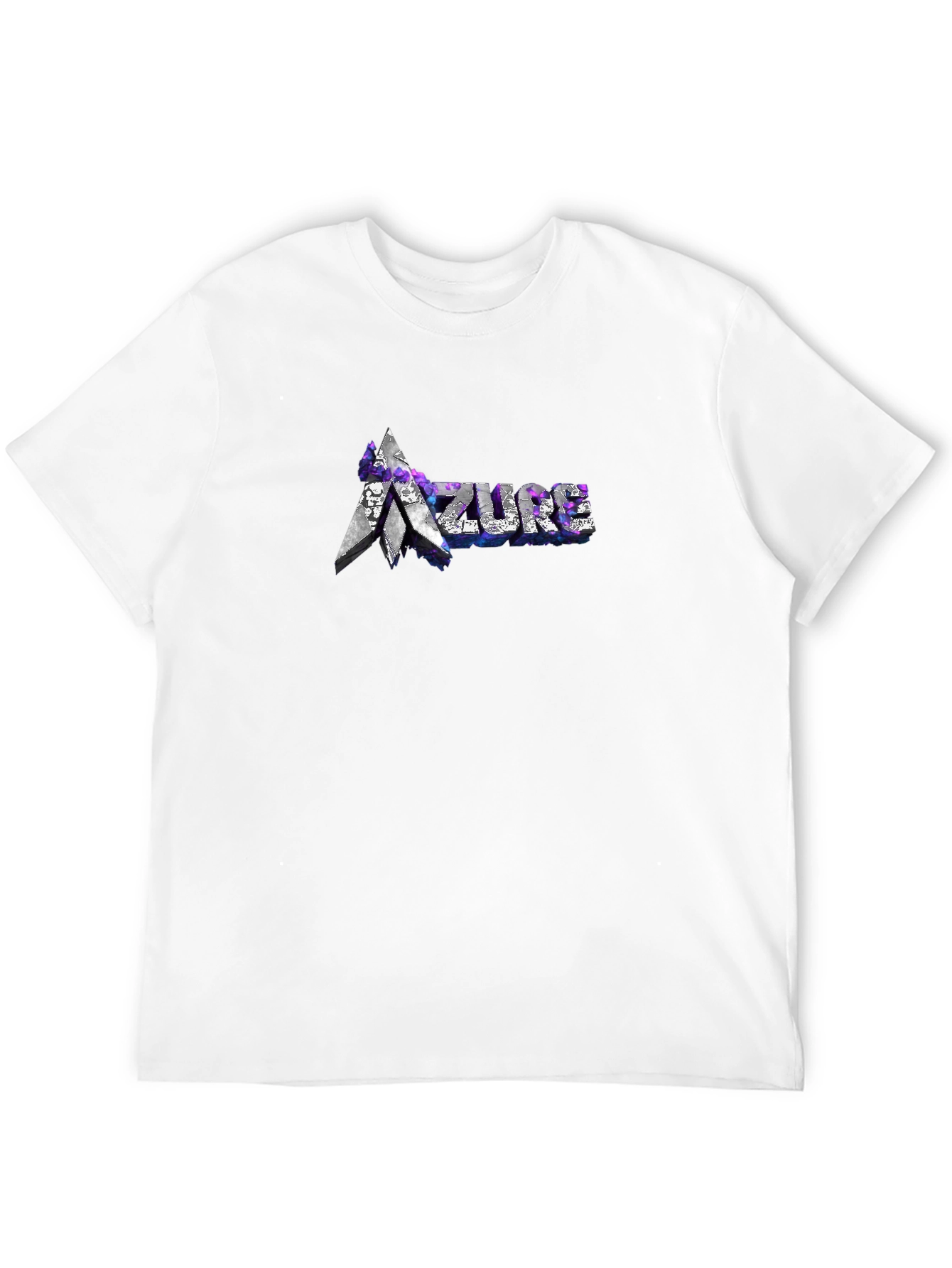 Azure Graphic Tee - Stylish Black T-Shirt