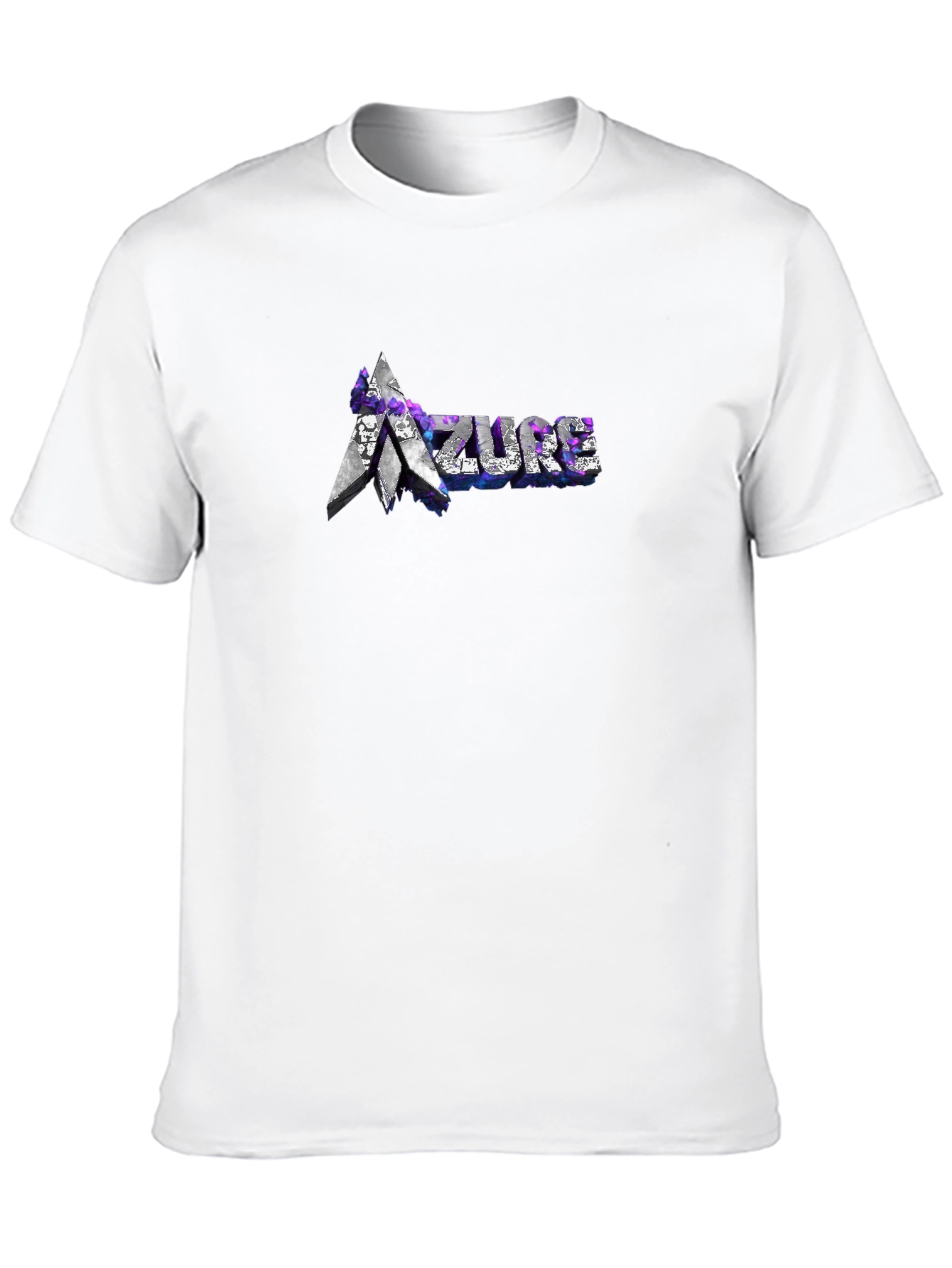 Azure Graphic Tee - Stylish Black T-Shirt