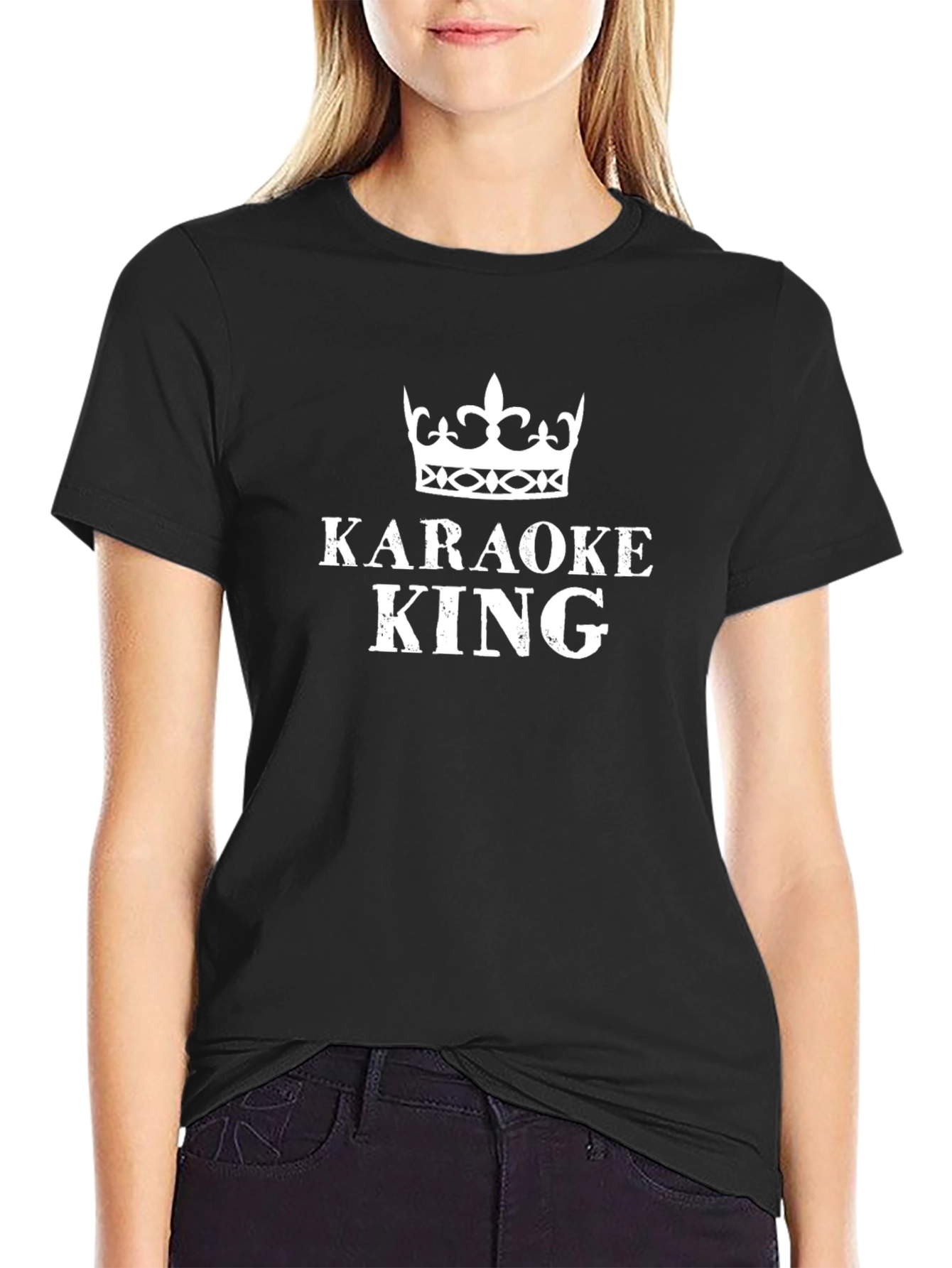 Karaoke King Graphic Tee - Sing Your Heart Out!