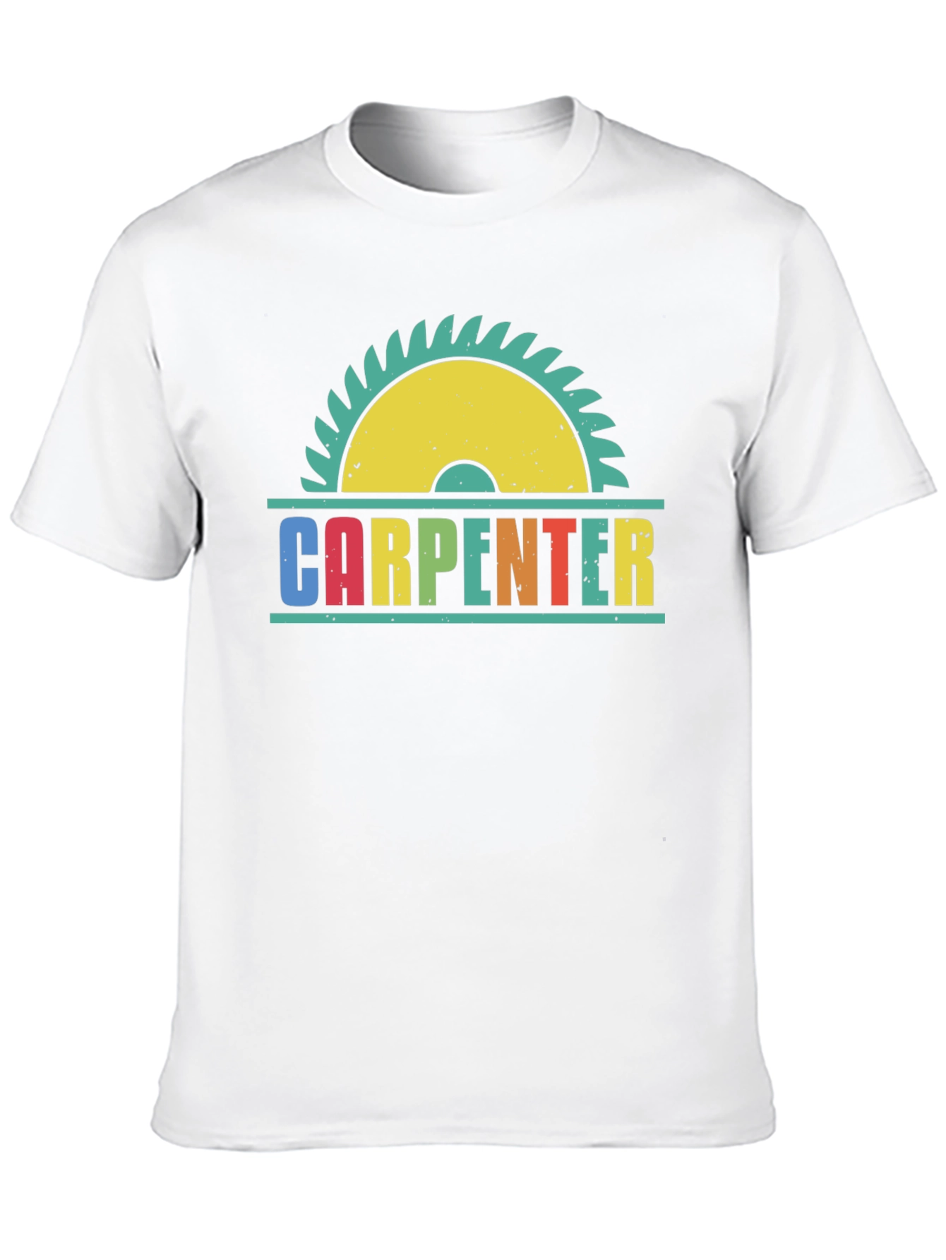 Carpenter Saw Blade Retro T-Shirt