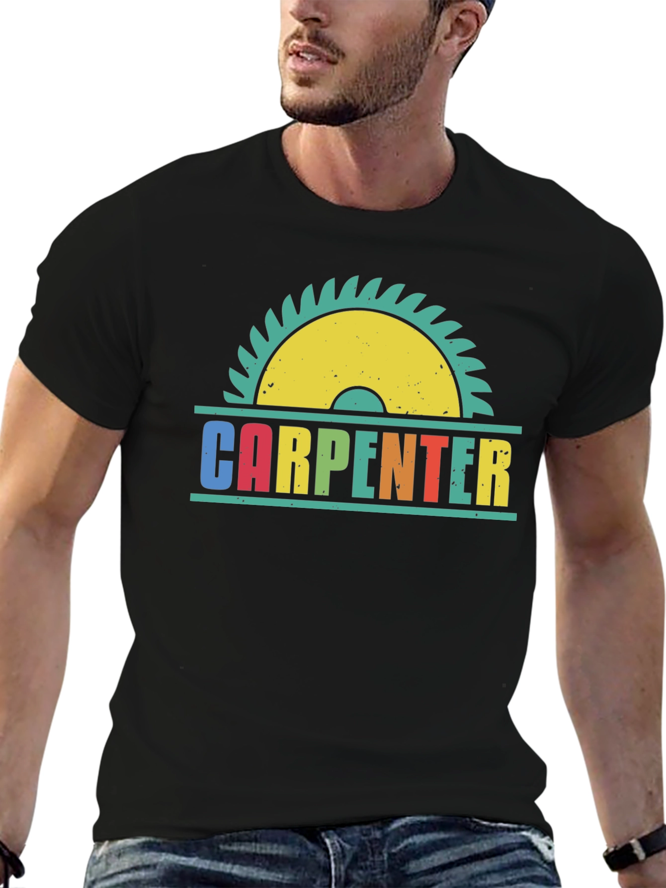 Carpenter Saw Blade Retro T-Shirt