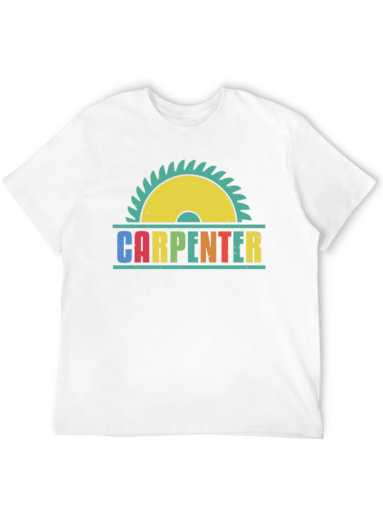 Carpenter Saw Blade Retro T-Shirt