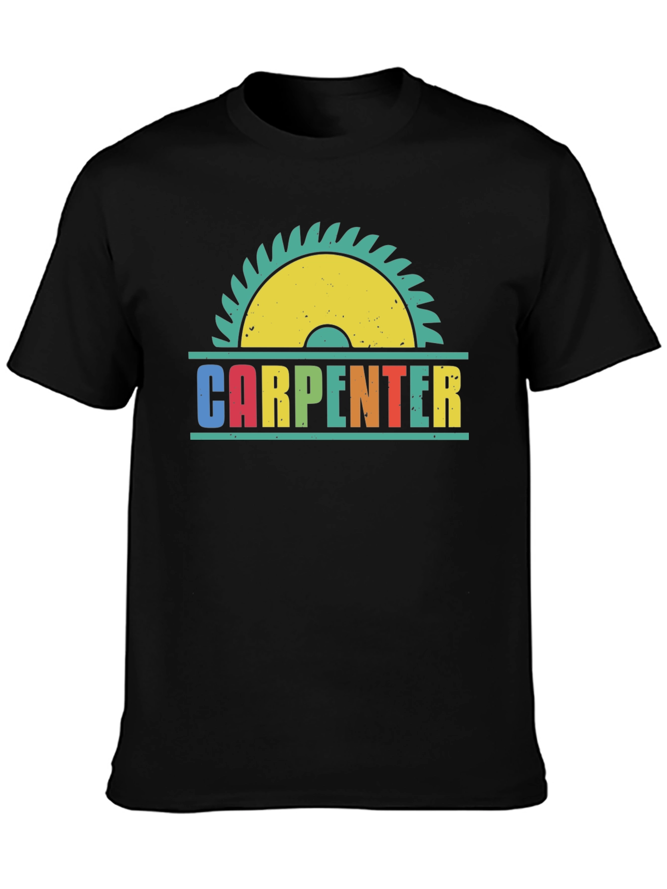 Carpenter Saw Blade Retro T-Shirt