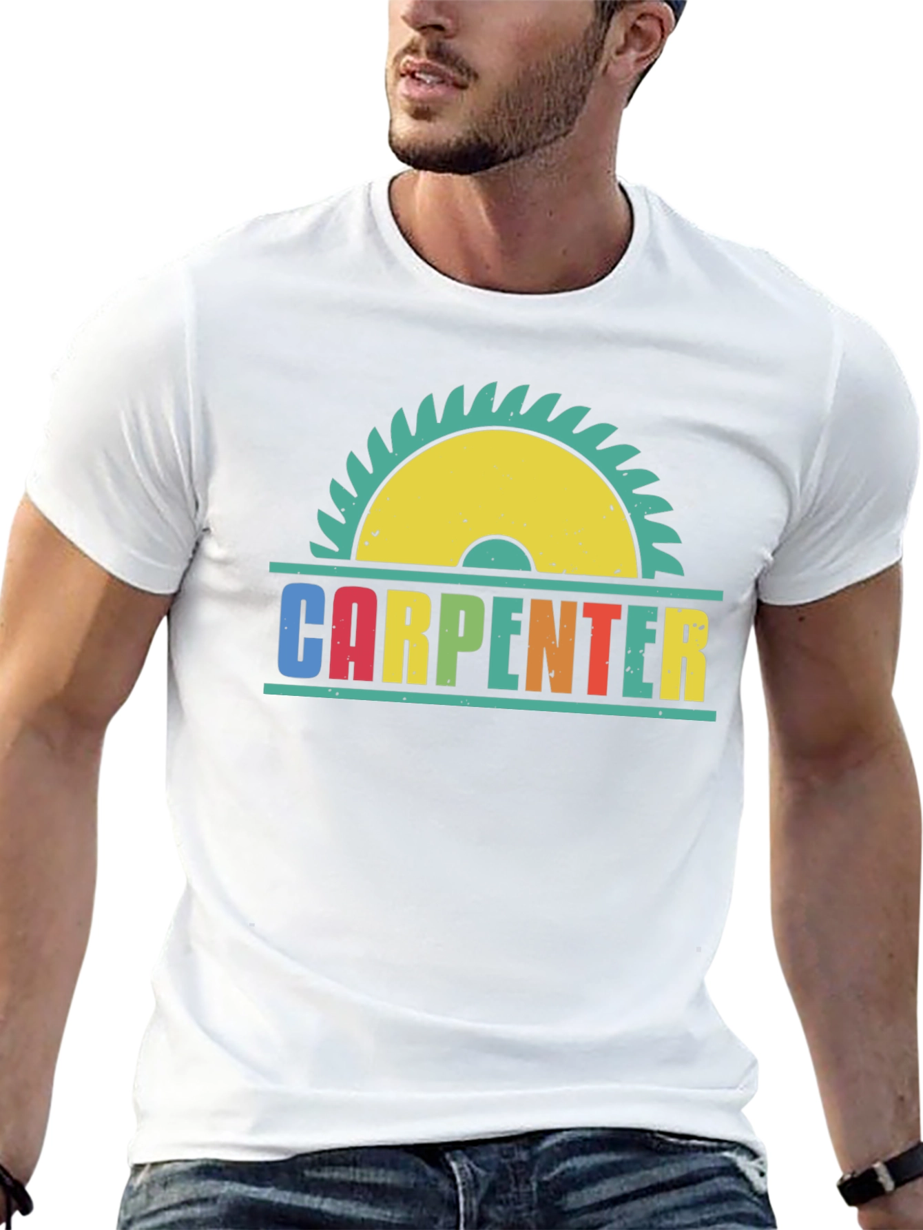 Carpenter Saw Blade Retro T-Shirt