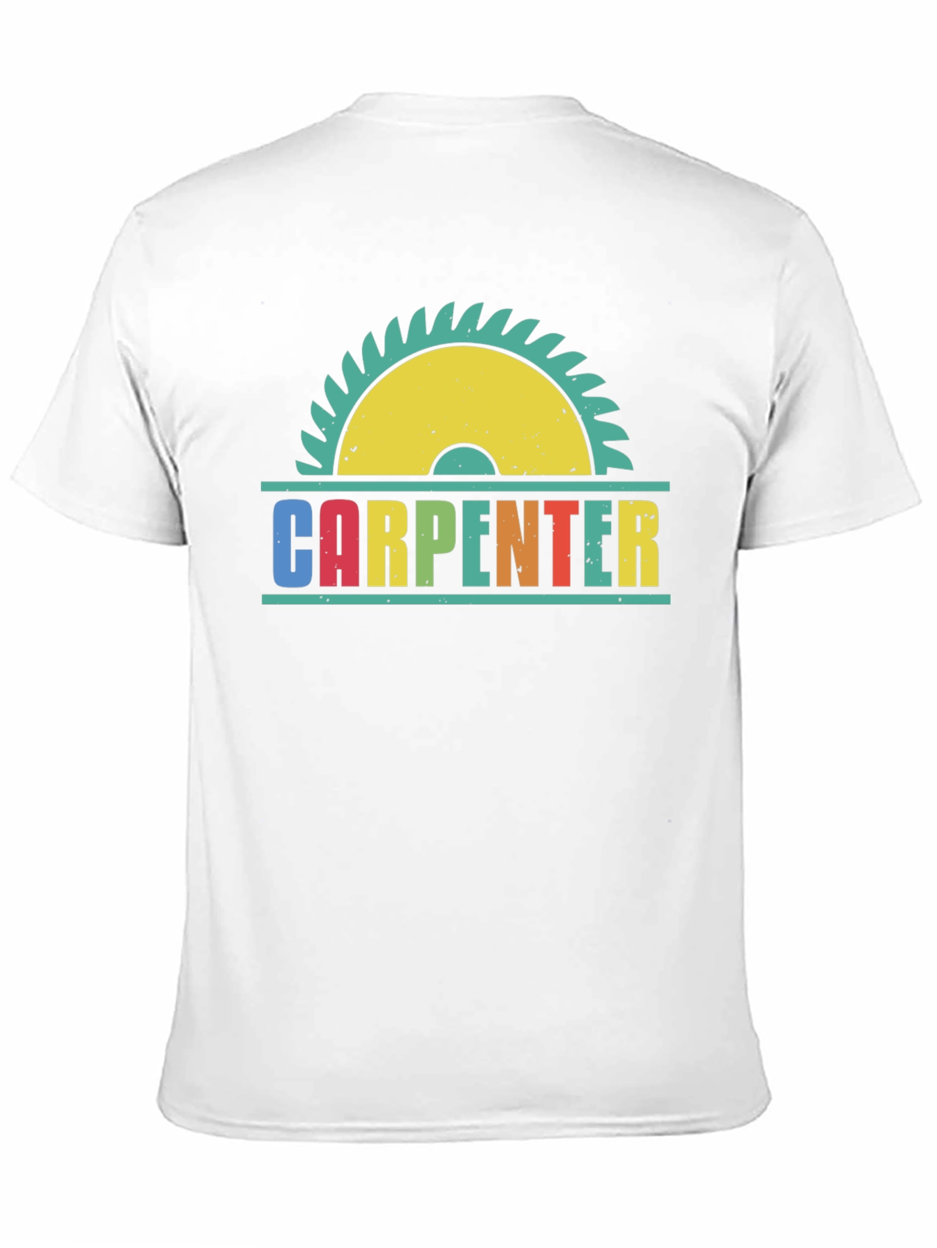 Carpenter Saw Blade Retro T-Shirt