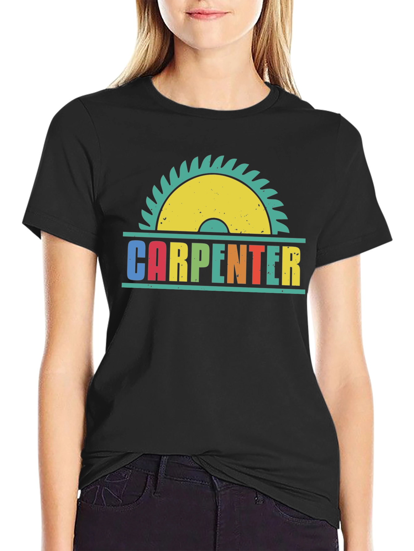 Carpenter Saw Blade Retro T-Shirt