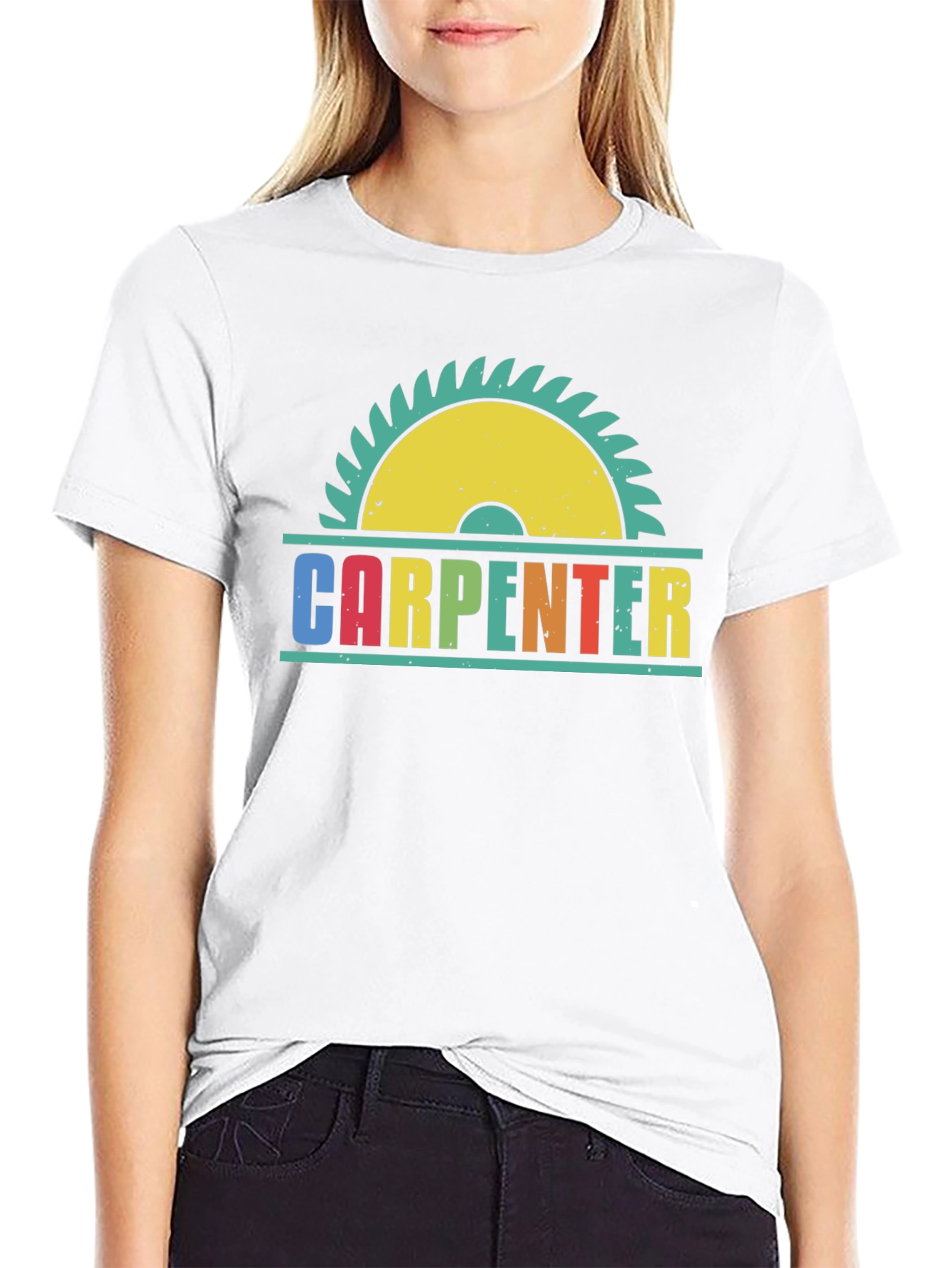 Carpenter Saw Blade Retro T-Shirt