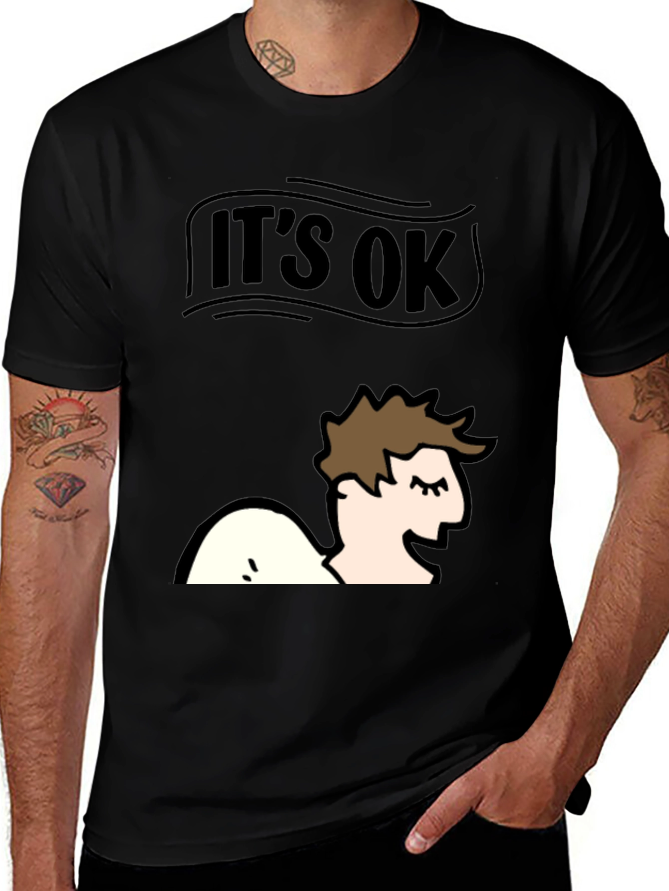 Its Ok T-Shirt - Funny Graphic Tee