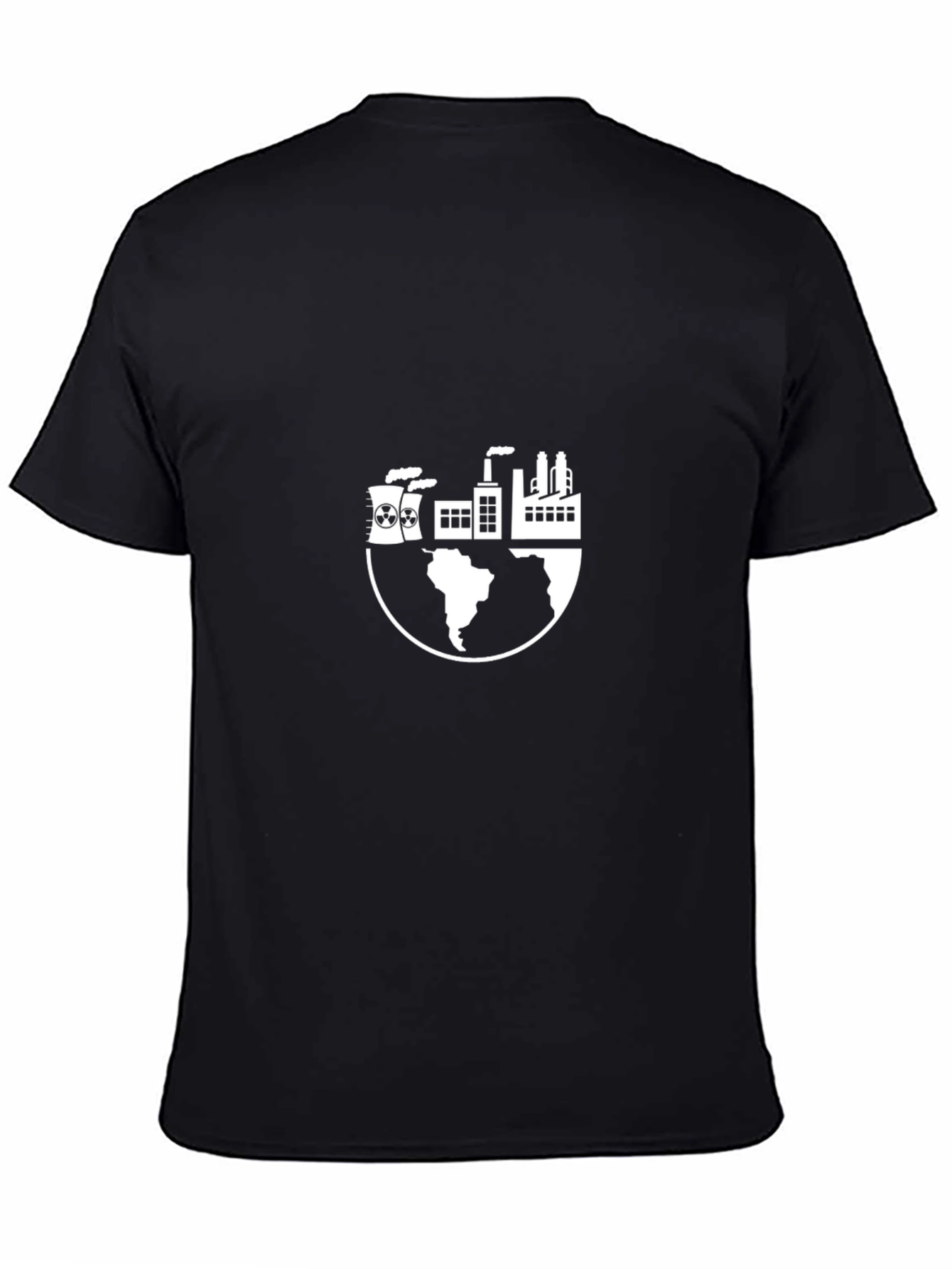 Eco-Conscious Factory Graphic Tee