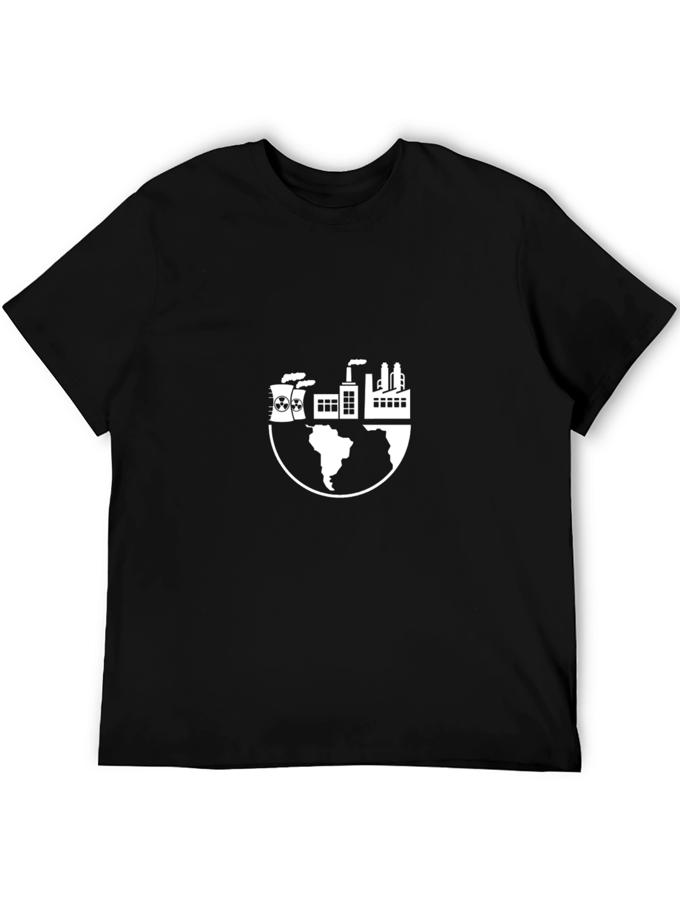 Eco-Conscious Factory Graphic Tee