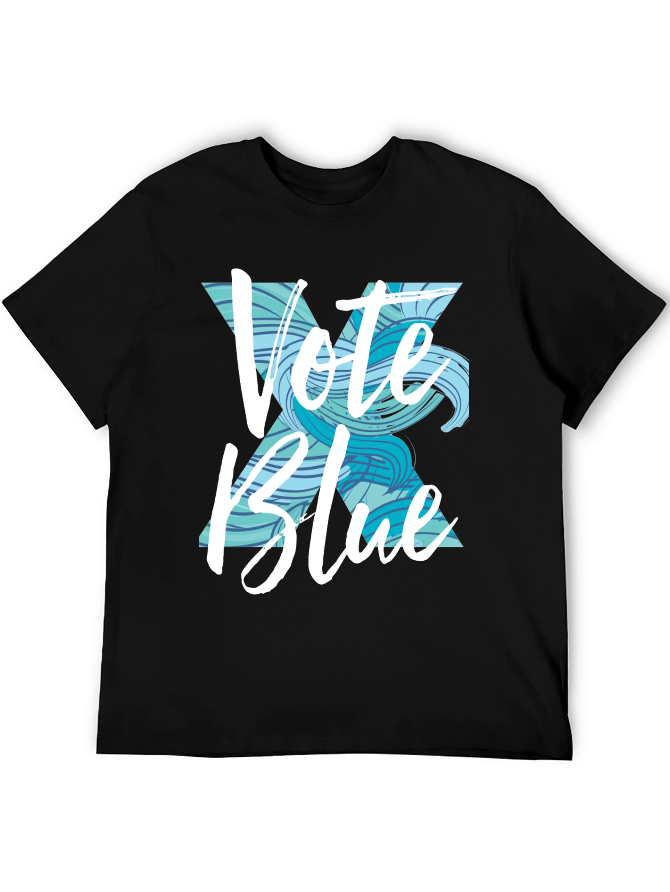 Vote Blue Graphic Tee - Support Democracy