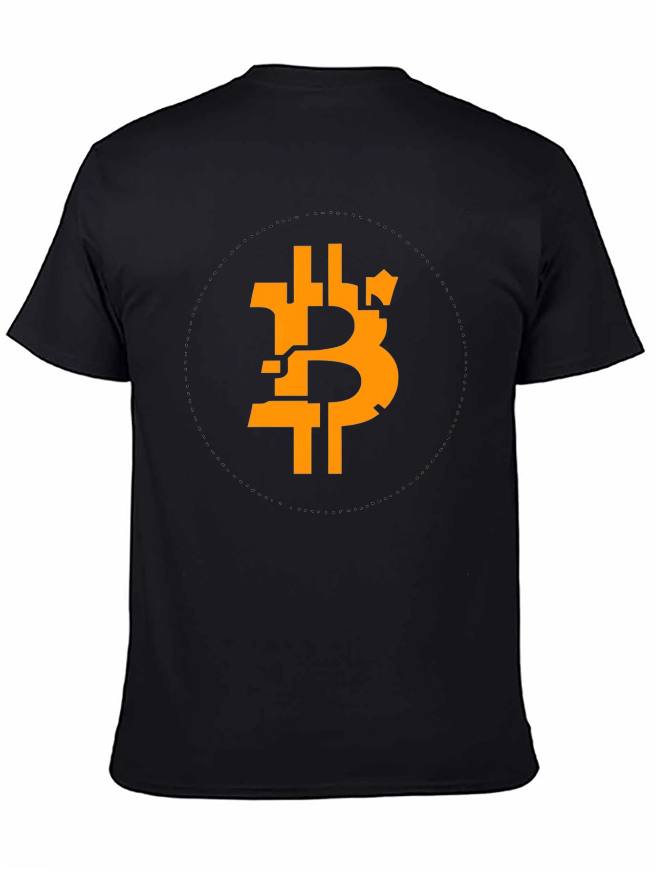 Bitcoin Symbol Black T-Shirt