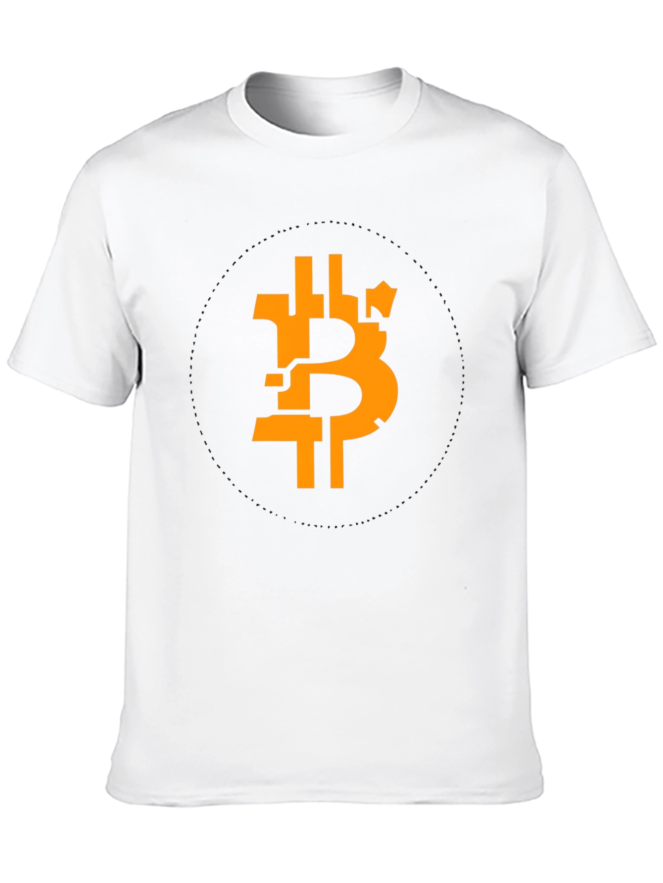 Bitcoin Symbol Black T-Shirt