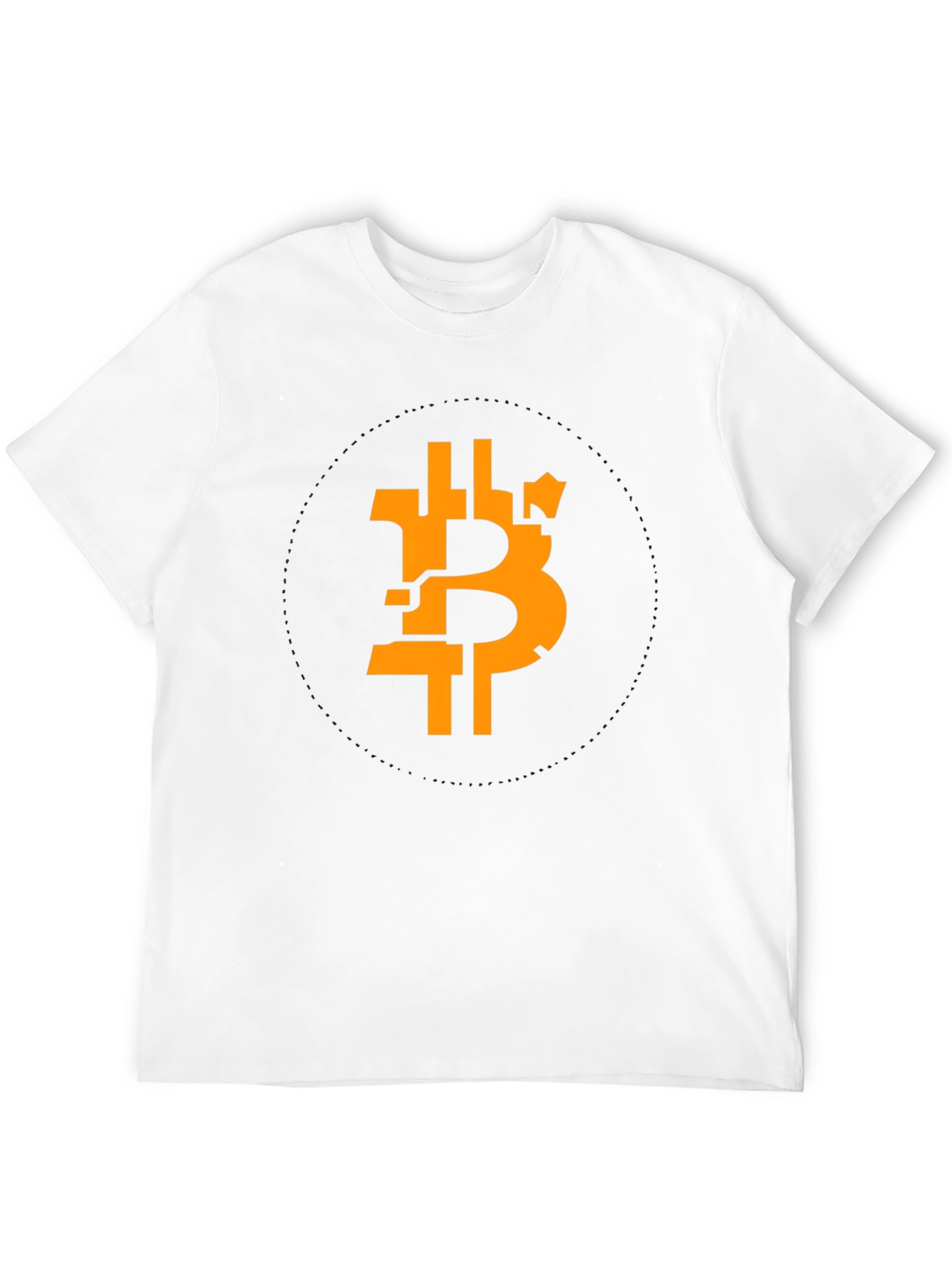 Bitcoin Symbol Black T-Shirt