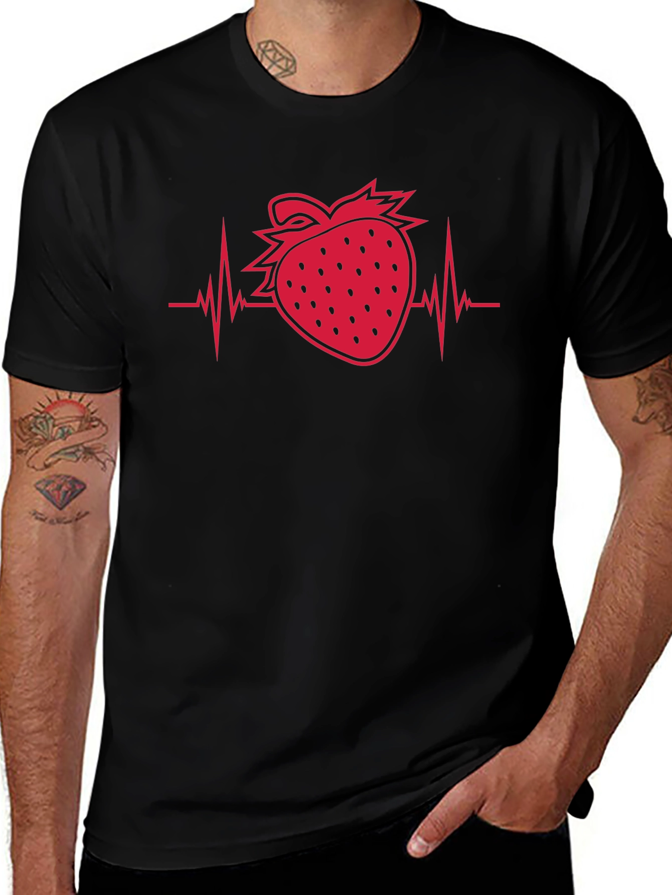 Strawberry Heartbeat T-Shirt
