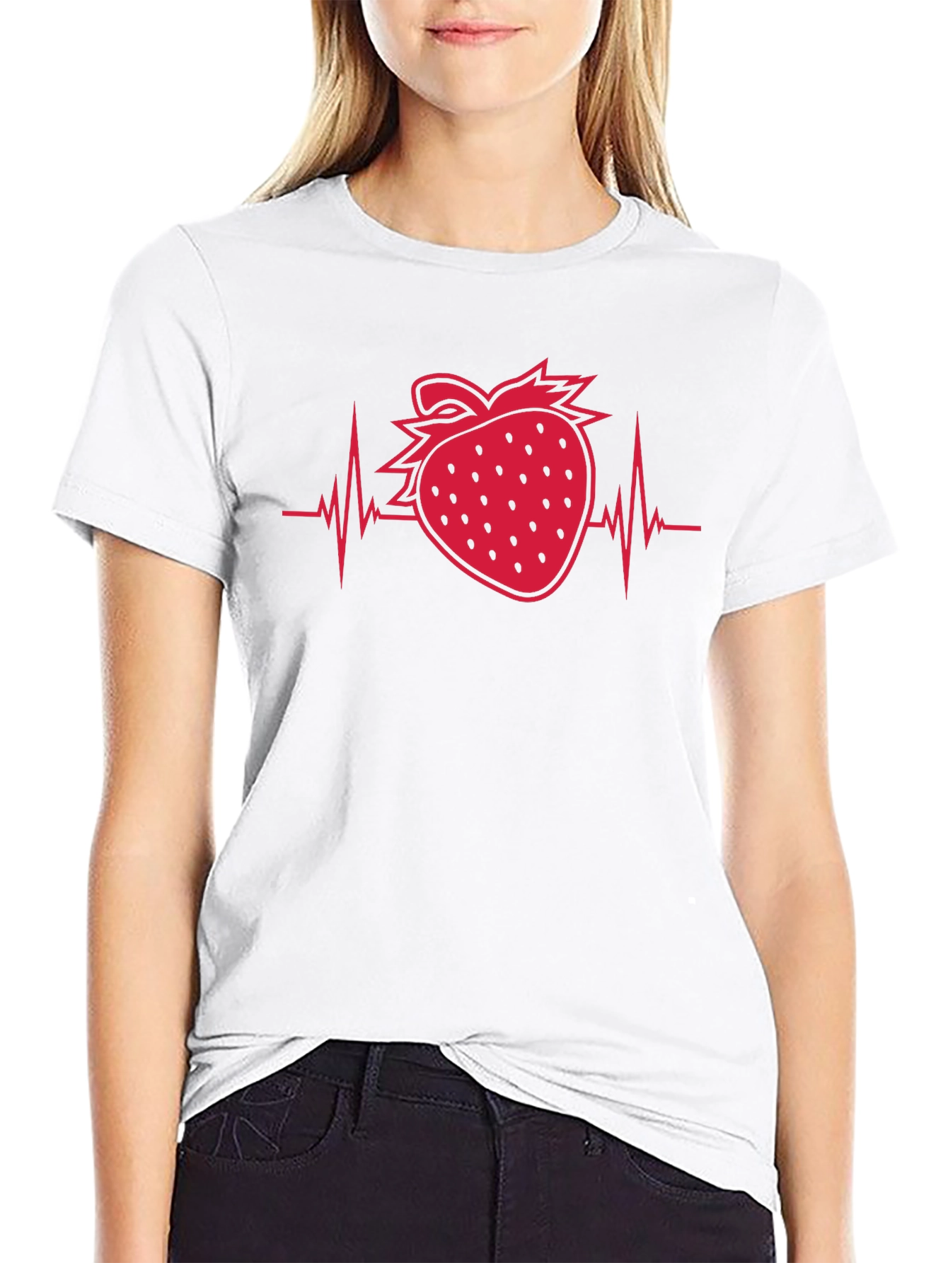 Strawberry Heartbeat T-Shirt