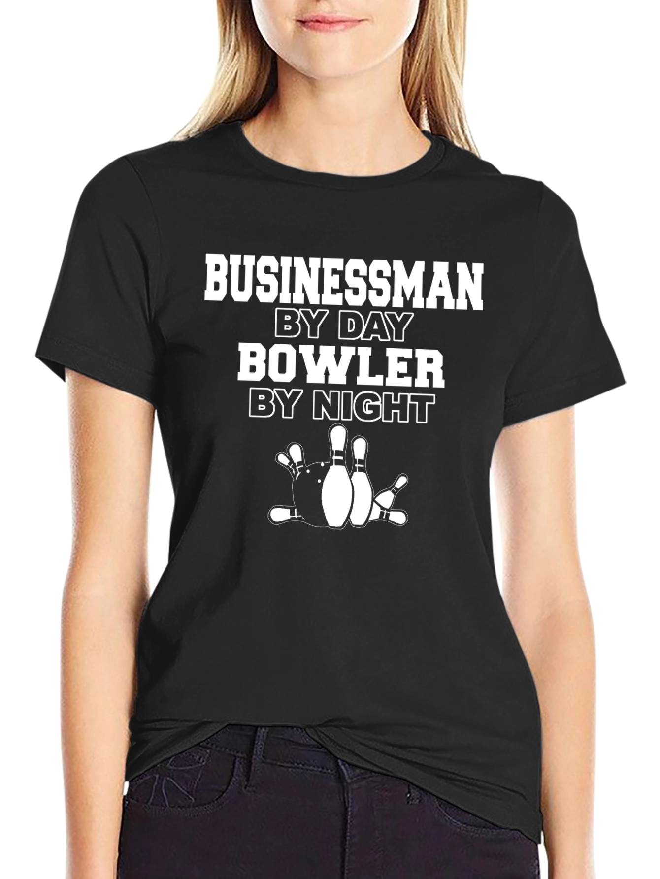 Businessman Bowler T-Shirt
