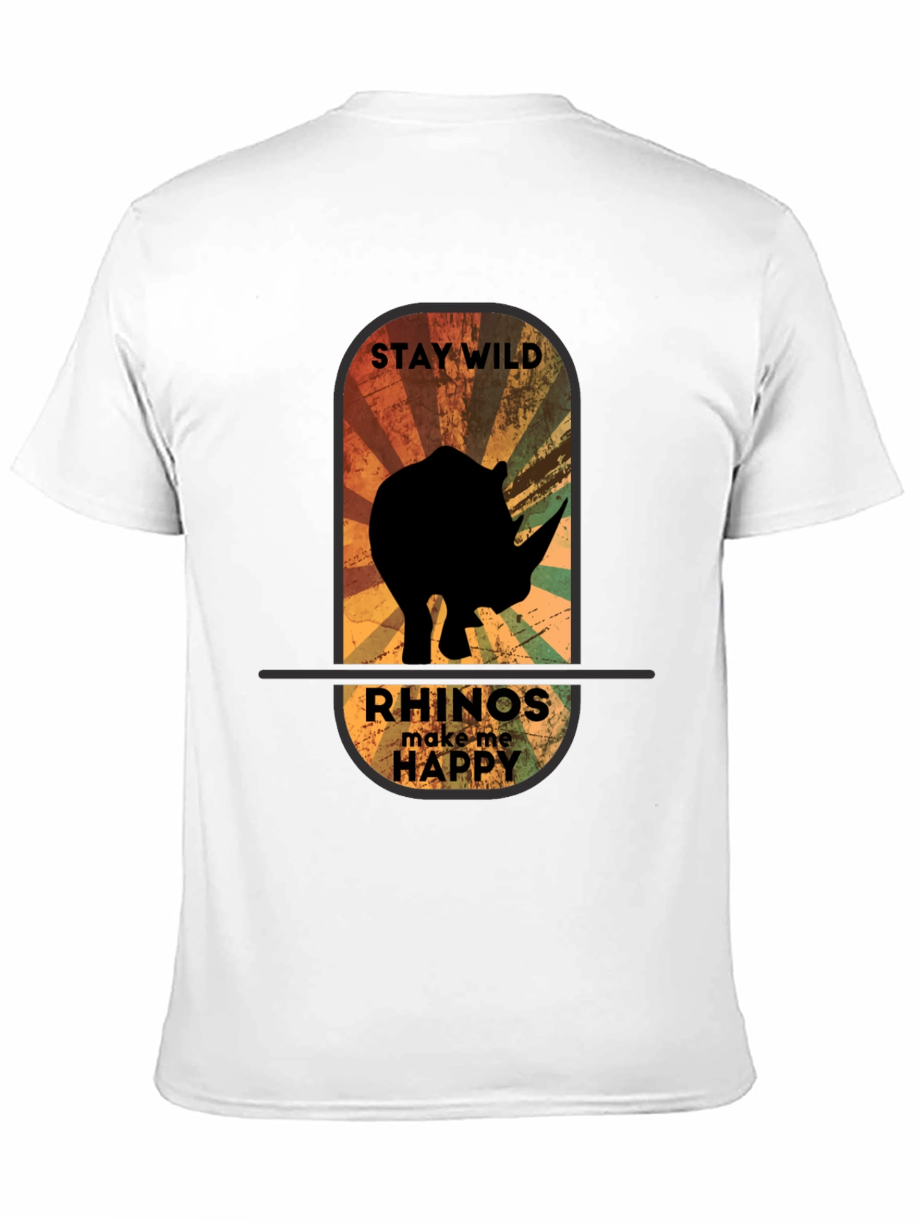 Stay Wild Rhinos T-Shirt