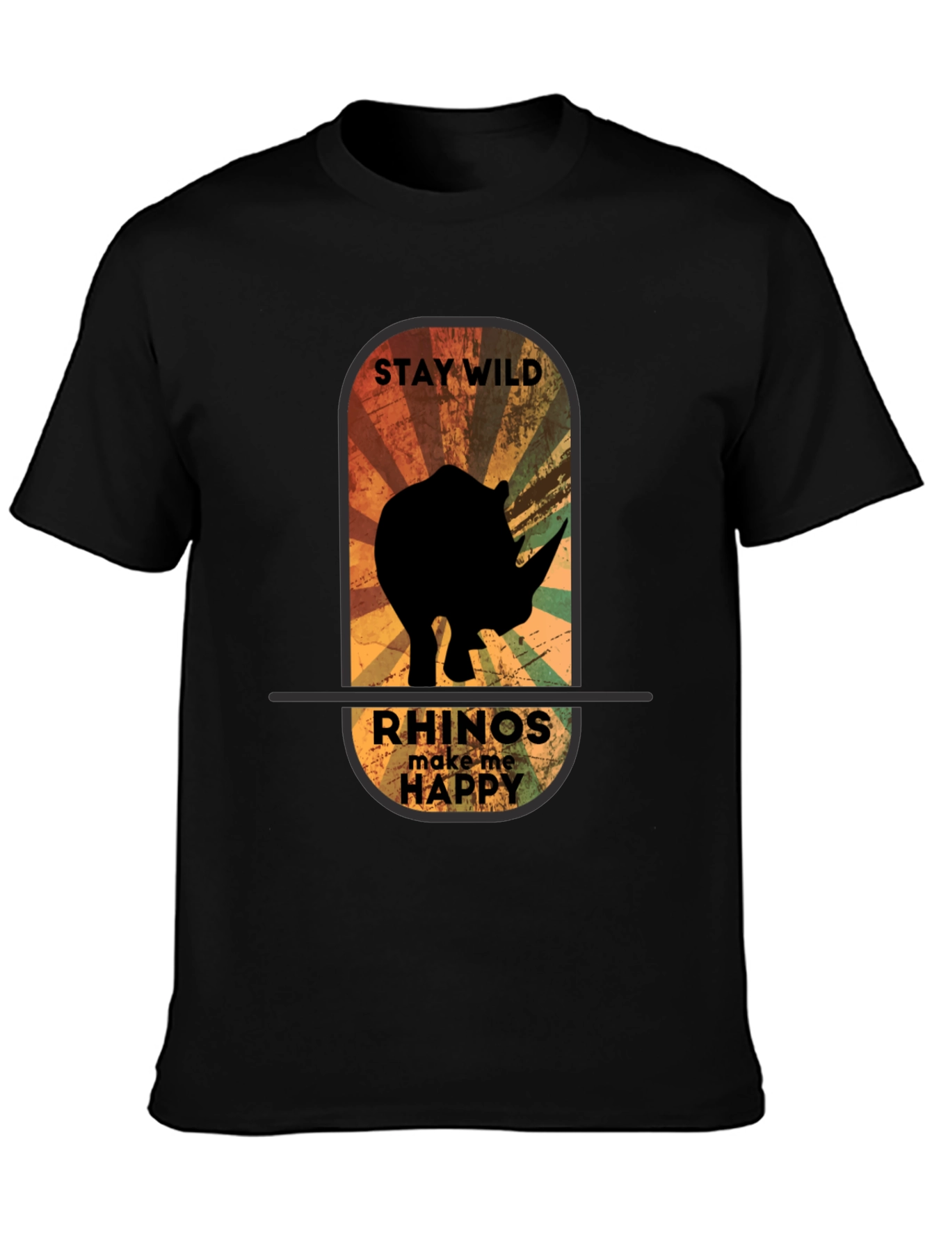 Stay Wild Rhinos T-Shirt
