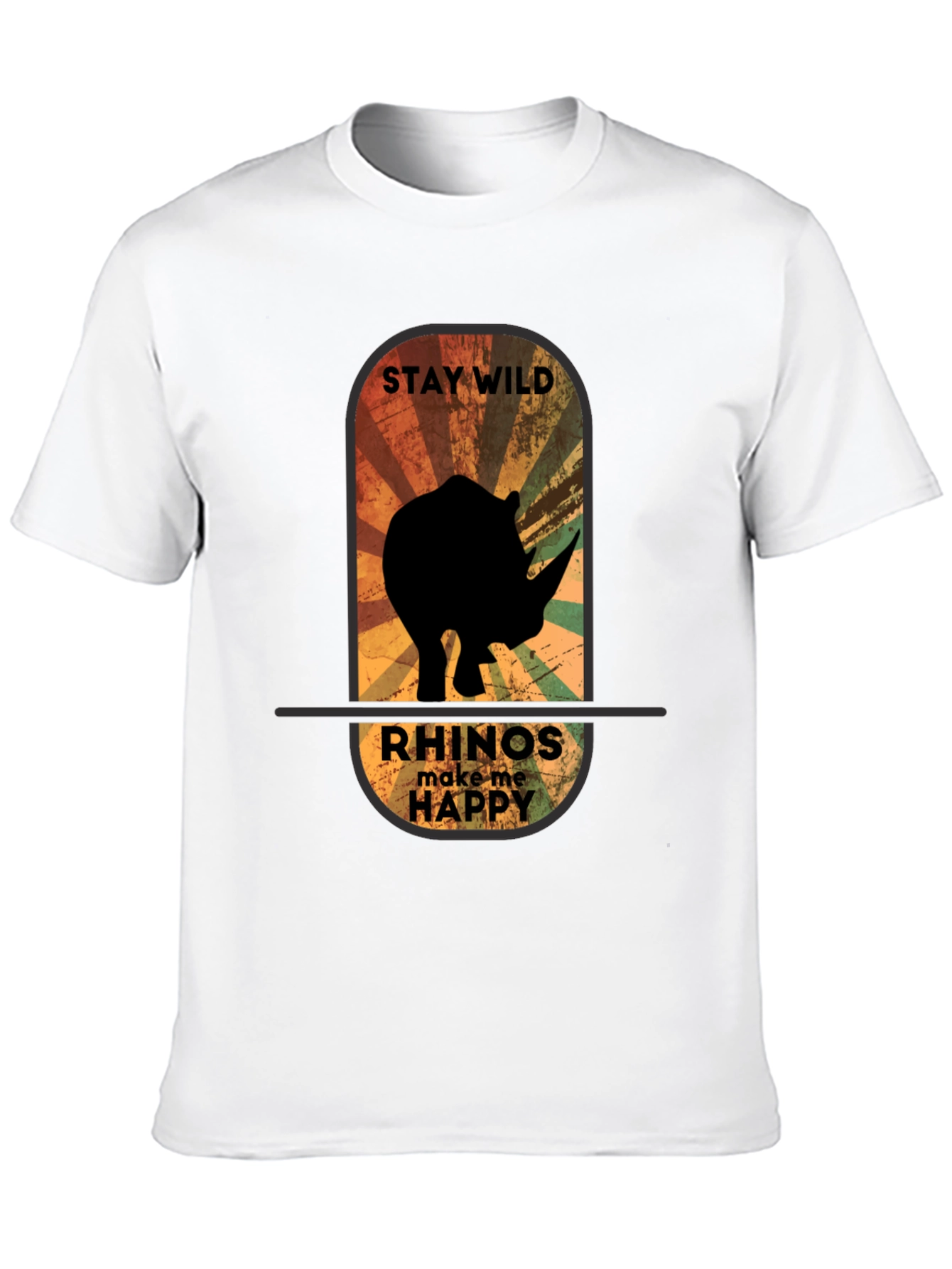 Stay Wild Rhinos T-Shirt
