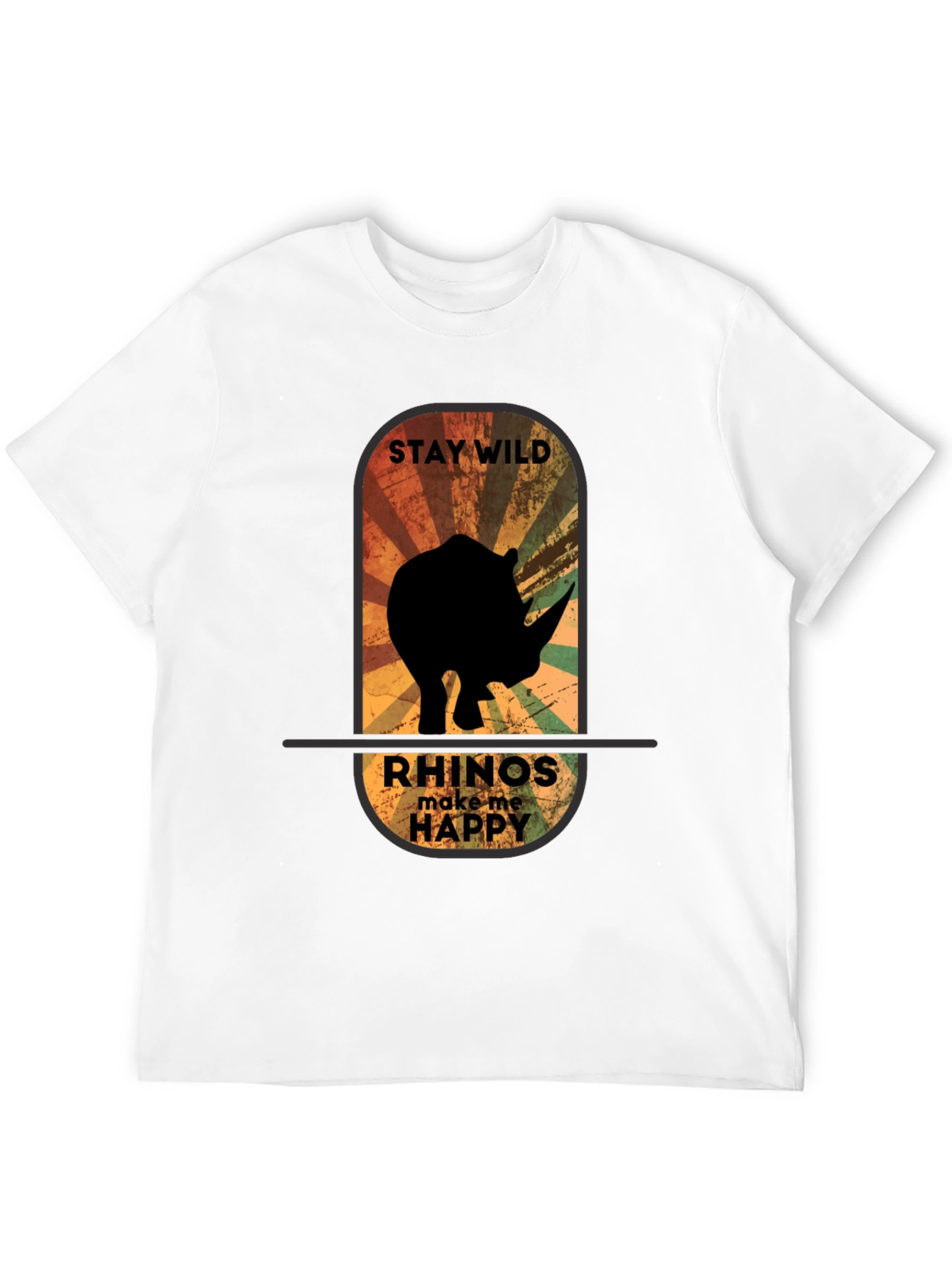 Stay Wild Rhinos T-Shirt