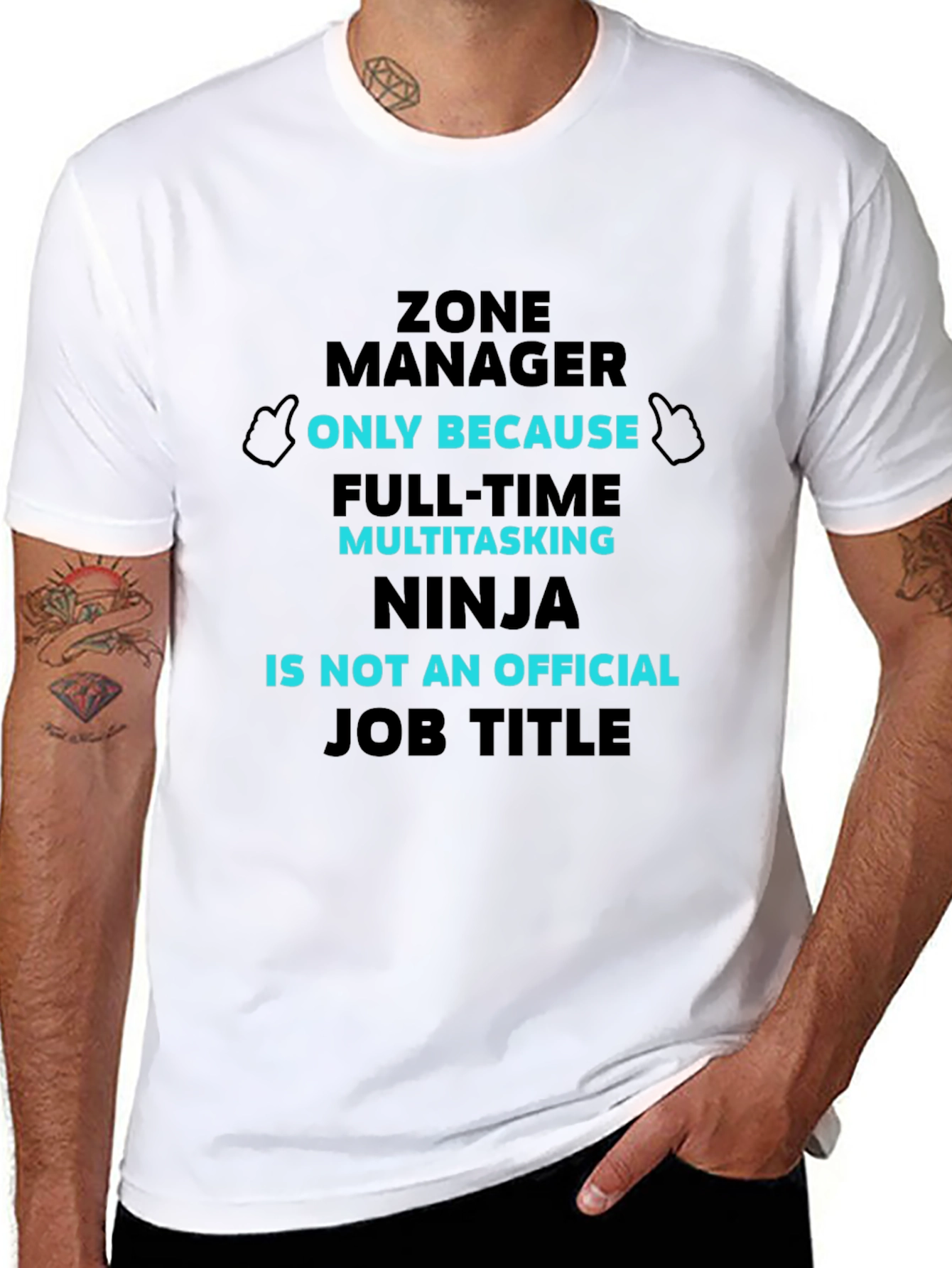 Zone Manager T-Shirt: Multitasking Ninja