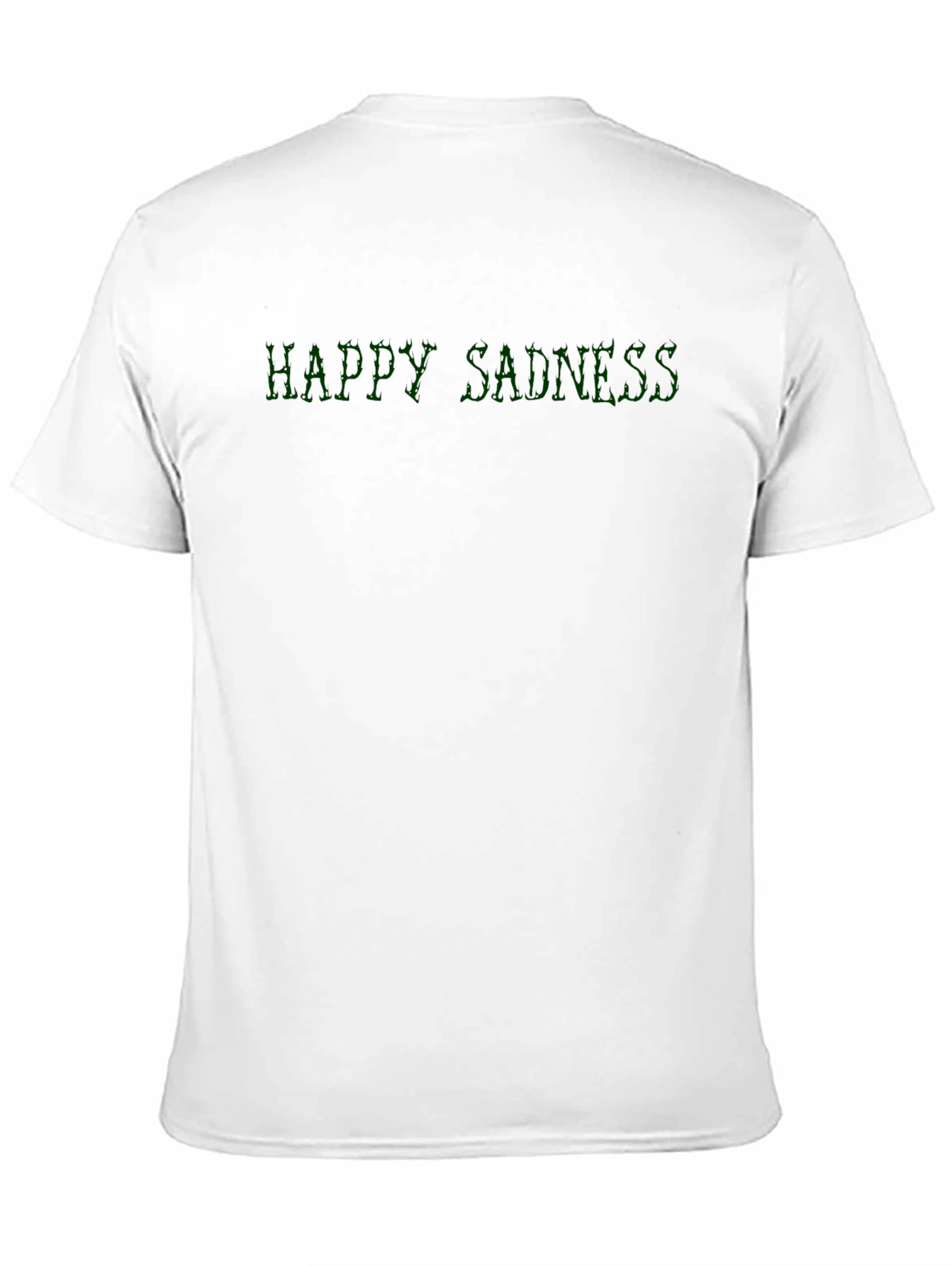 Happy Sadness Graphic Tee - Black