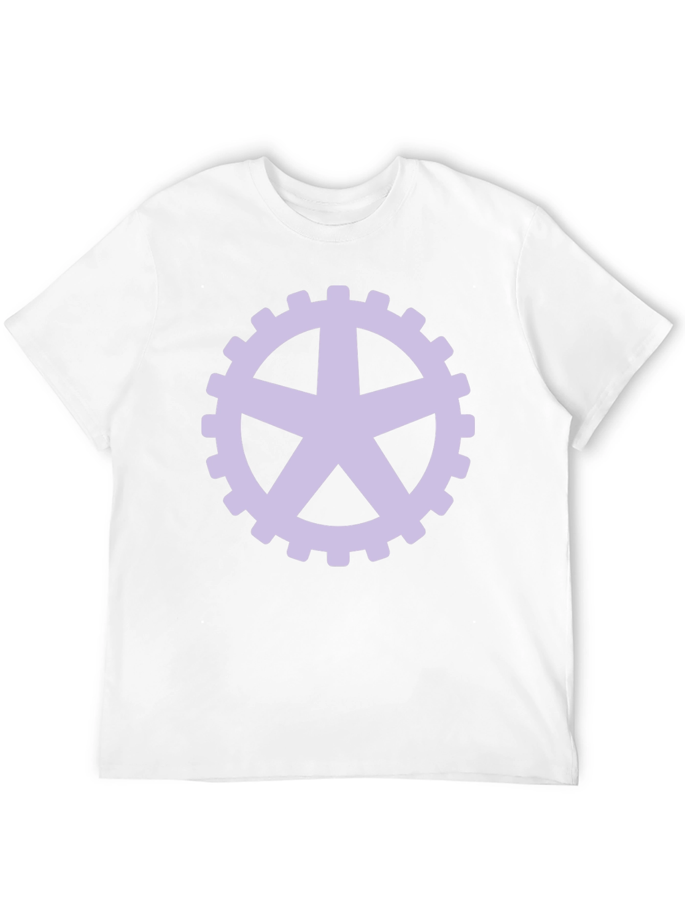 Gear Star Graphic Tee - Black Crew Neck T-Shirt