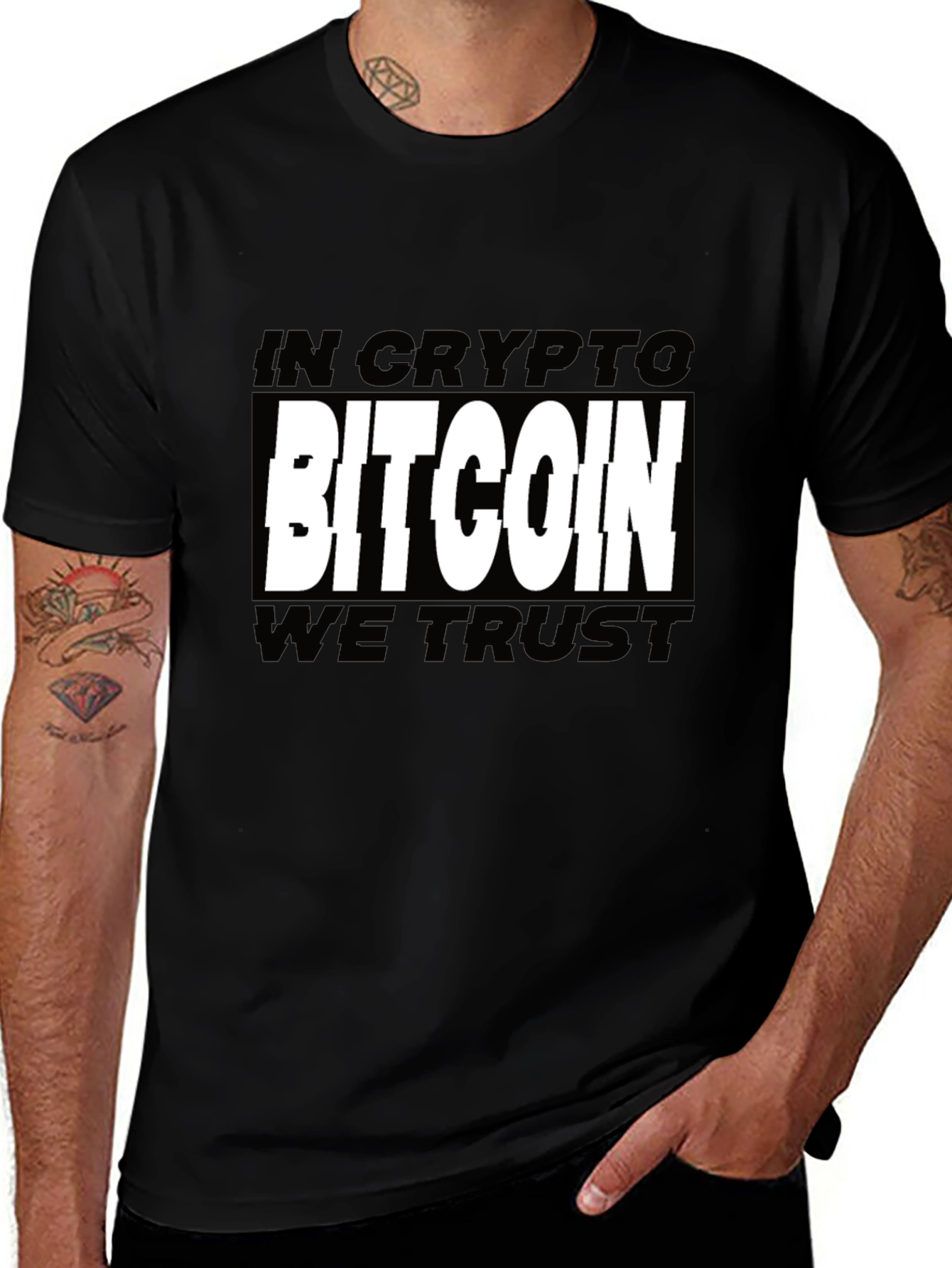 Bitcoin Crypto Graphic Tee