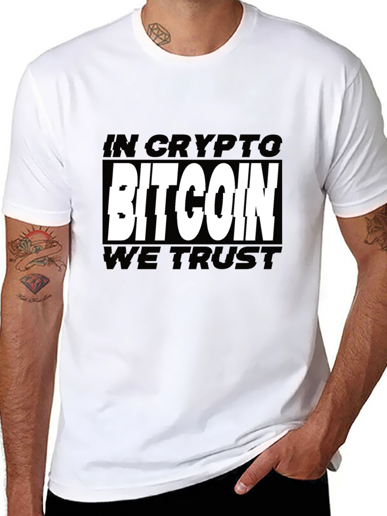 Bitcoin Crypto Graphic Tee