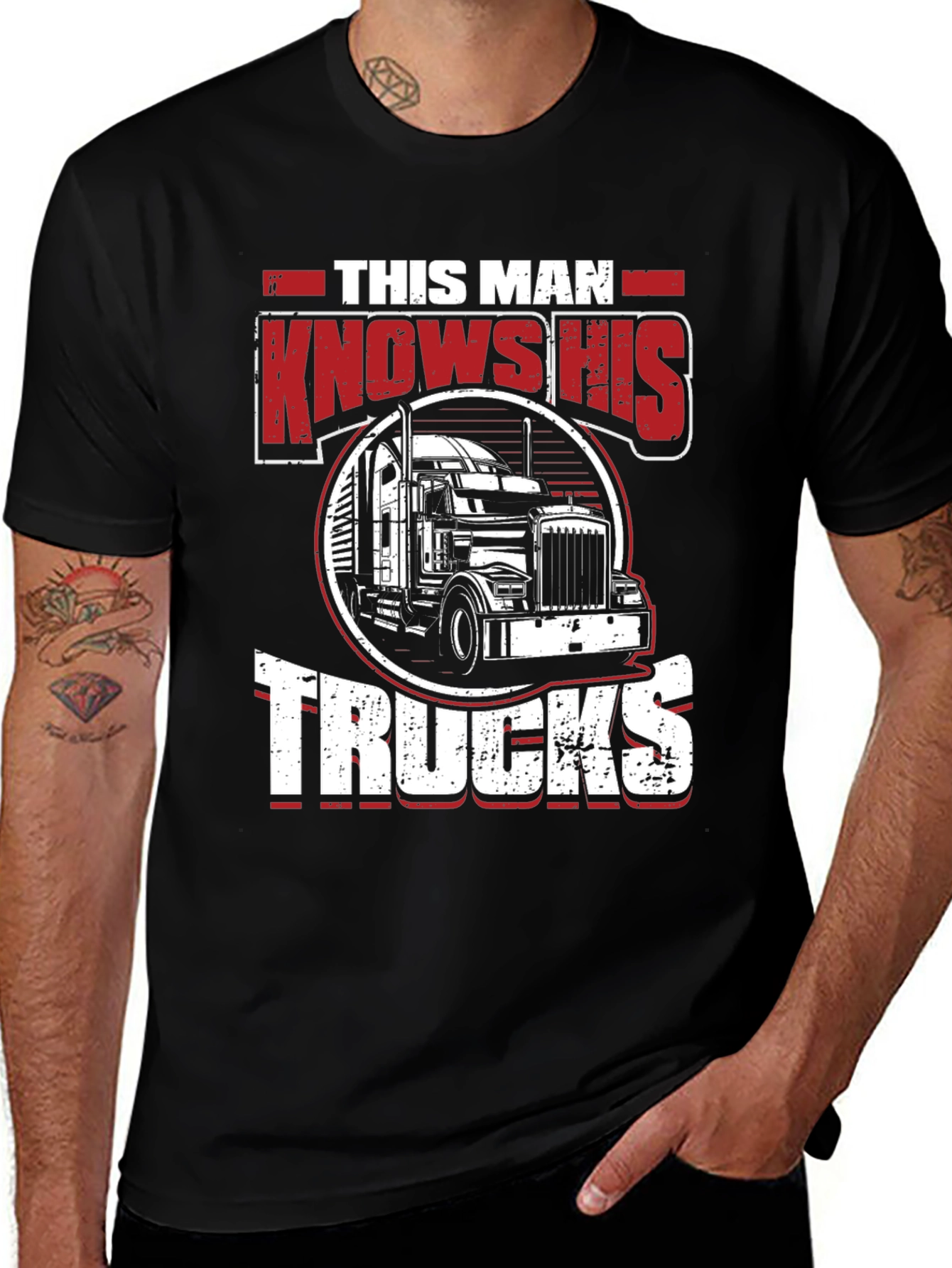 This Man Knows His Trucks T-Shirt