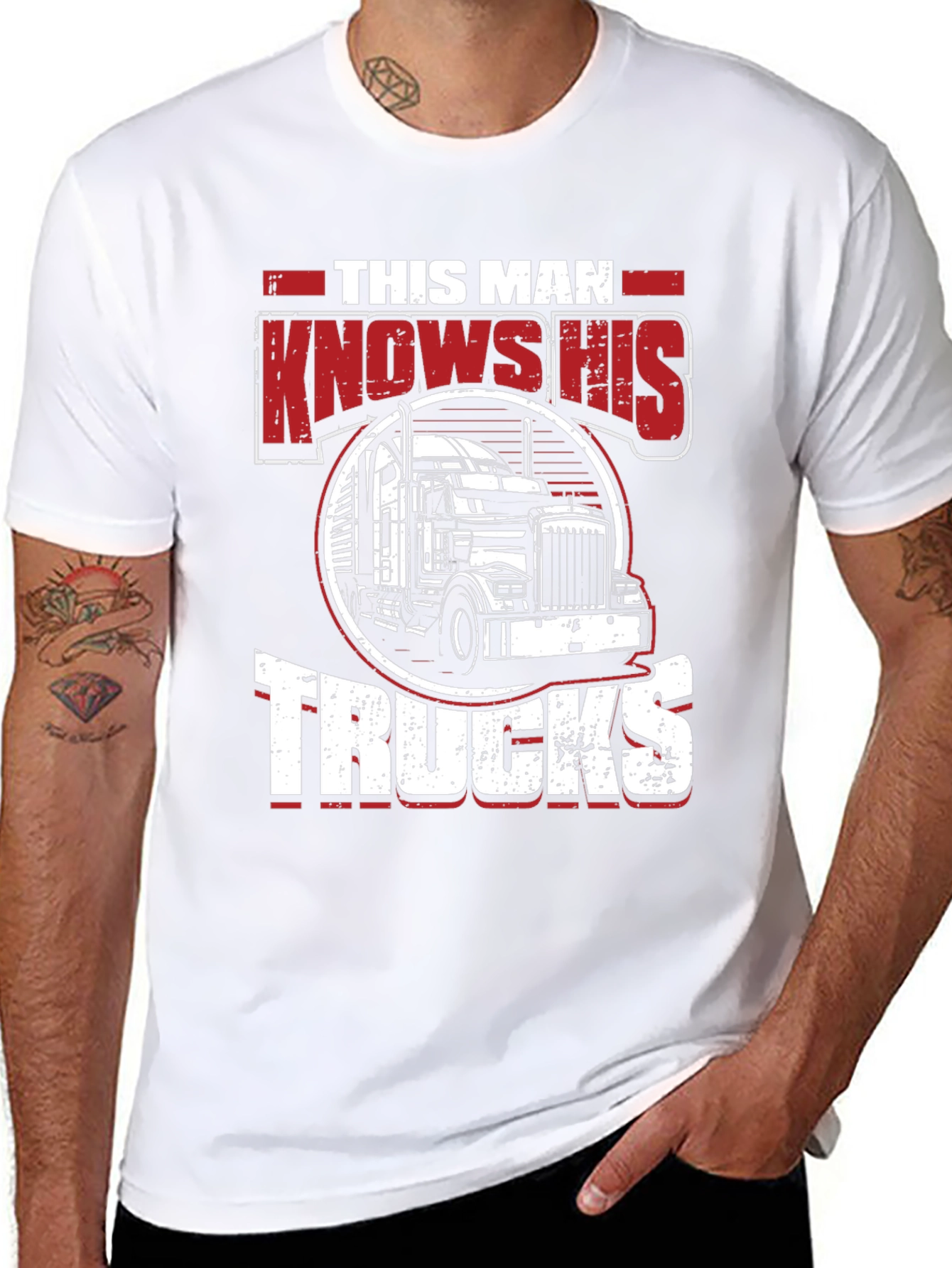 This Man Knows His Trucks T-Shirt