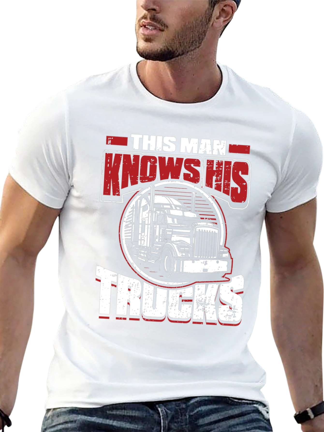 This Man Knows His Trucks T-Shirt