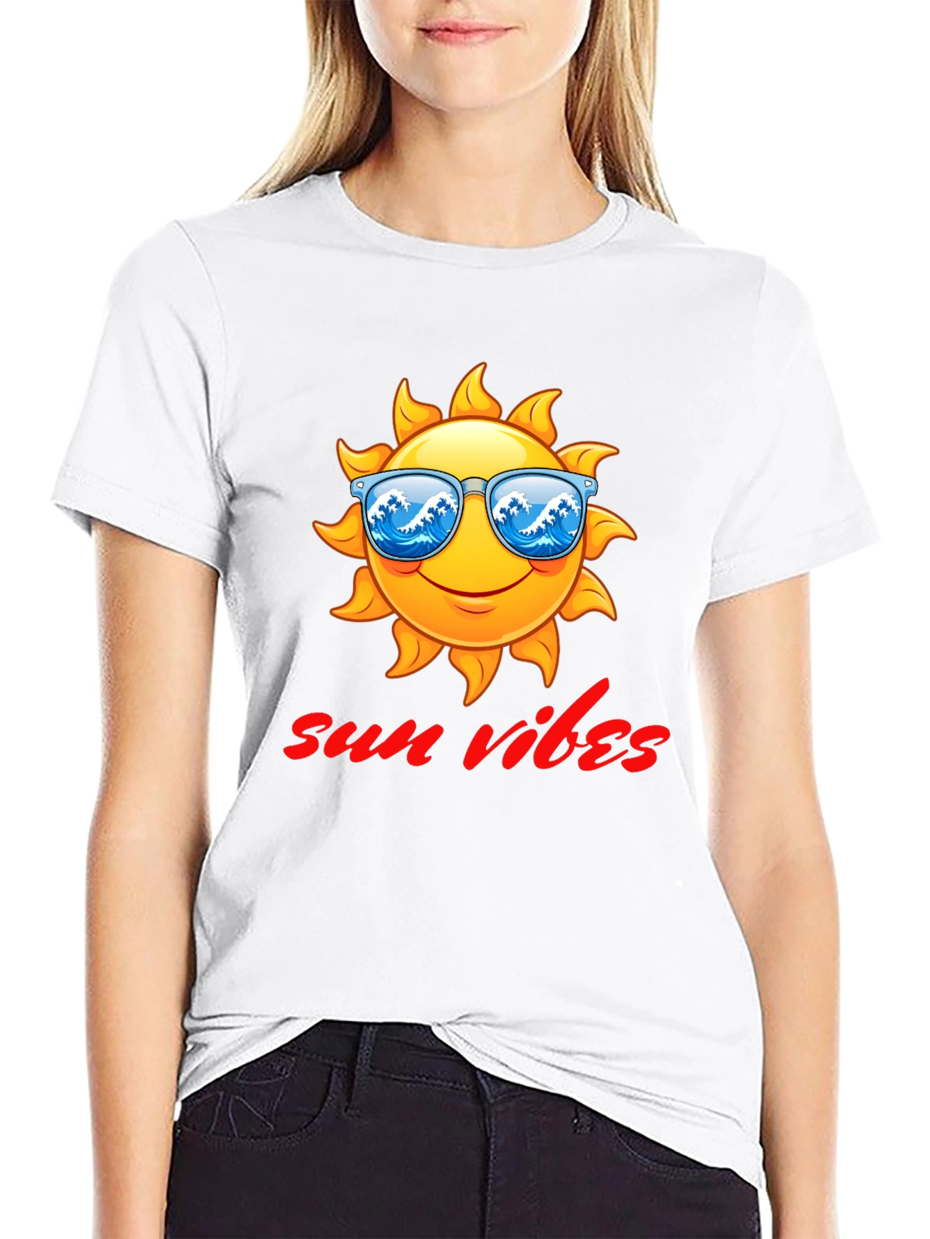 Sun Vibes Graphic T-Shirt -  Summer Ready!